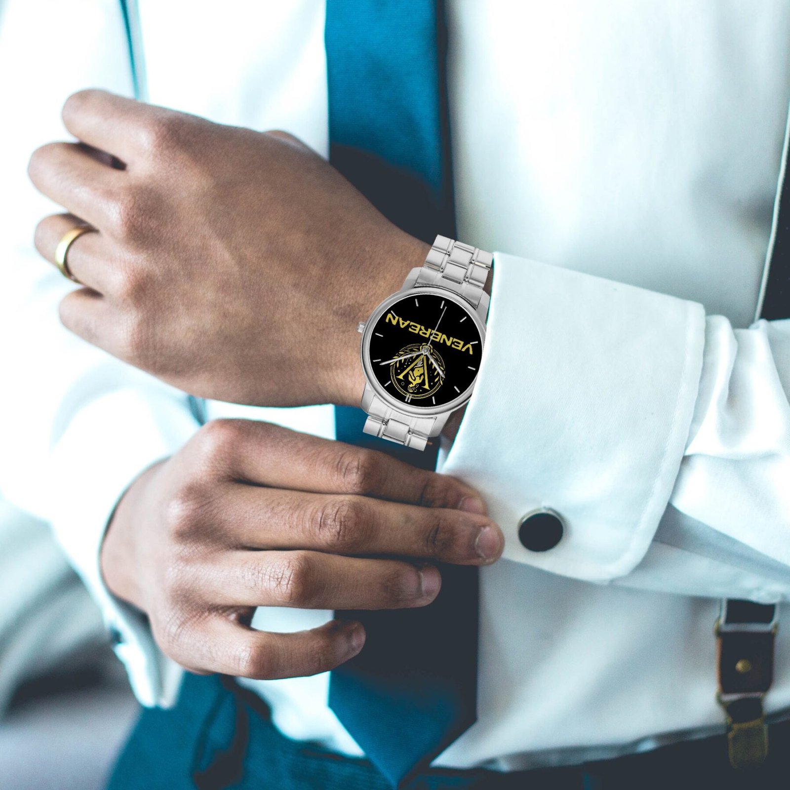 Venerean Ultra-Thin Elegance Watch – Precision Crafted, Timelessly Designed