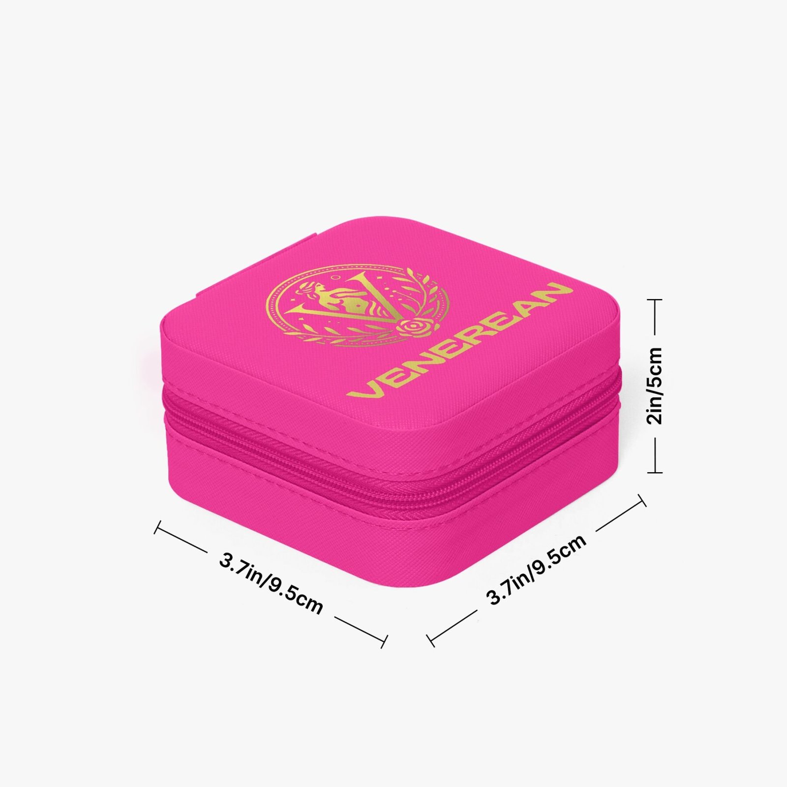 Venerean Luxe Travel Jewelry Box – Elegance on the Go