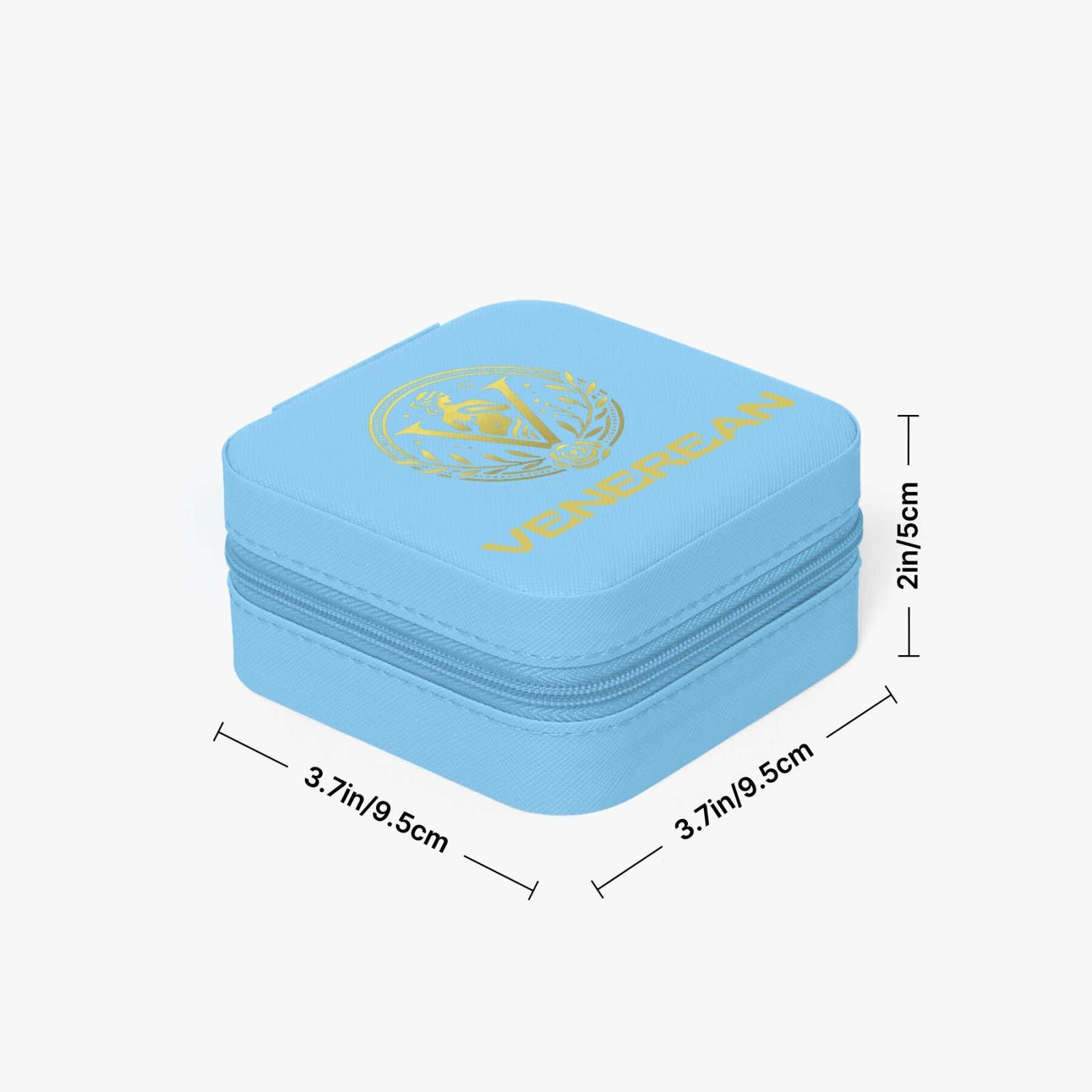 Venerean Luxe Travel Jewelry Box – Elegance on the Go