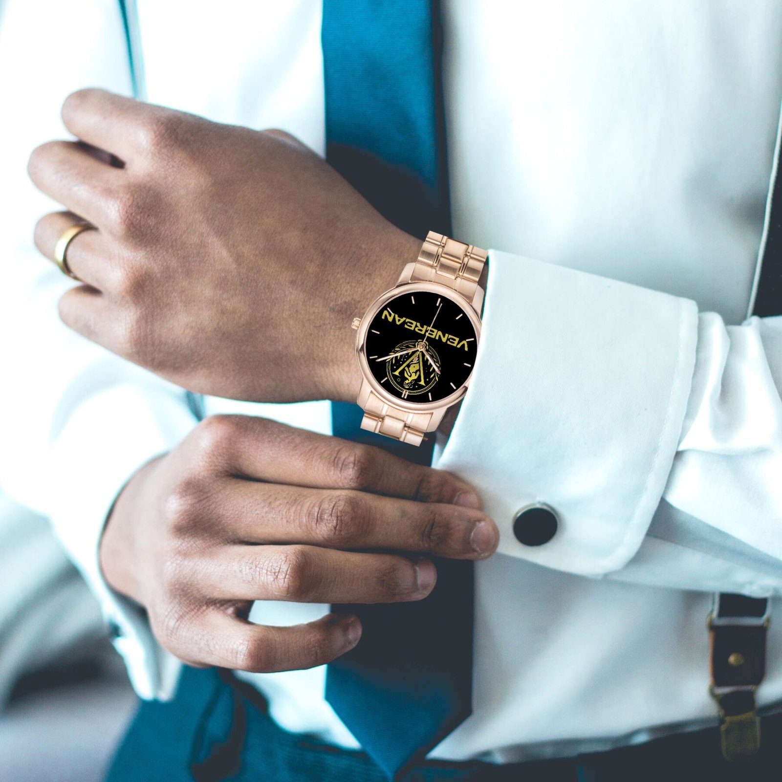 Venerean Ultra-Thin Elegance Watch – Precision Crafted, Timelessly Designed