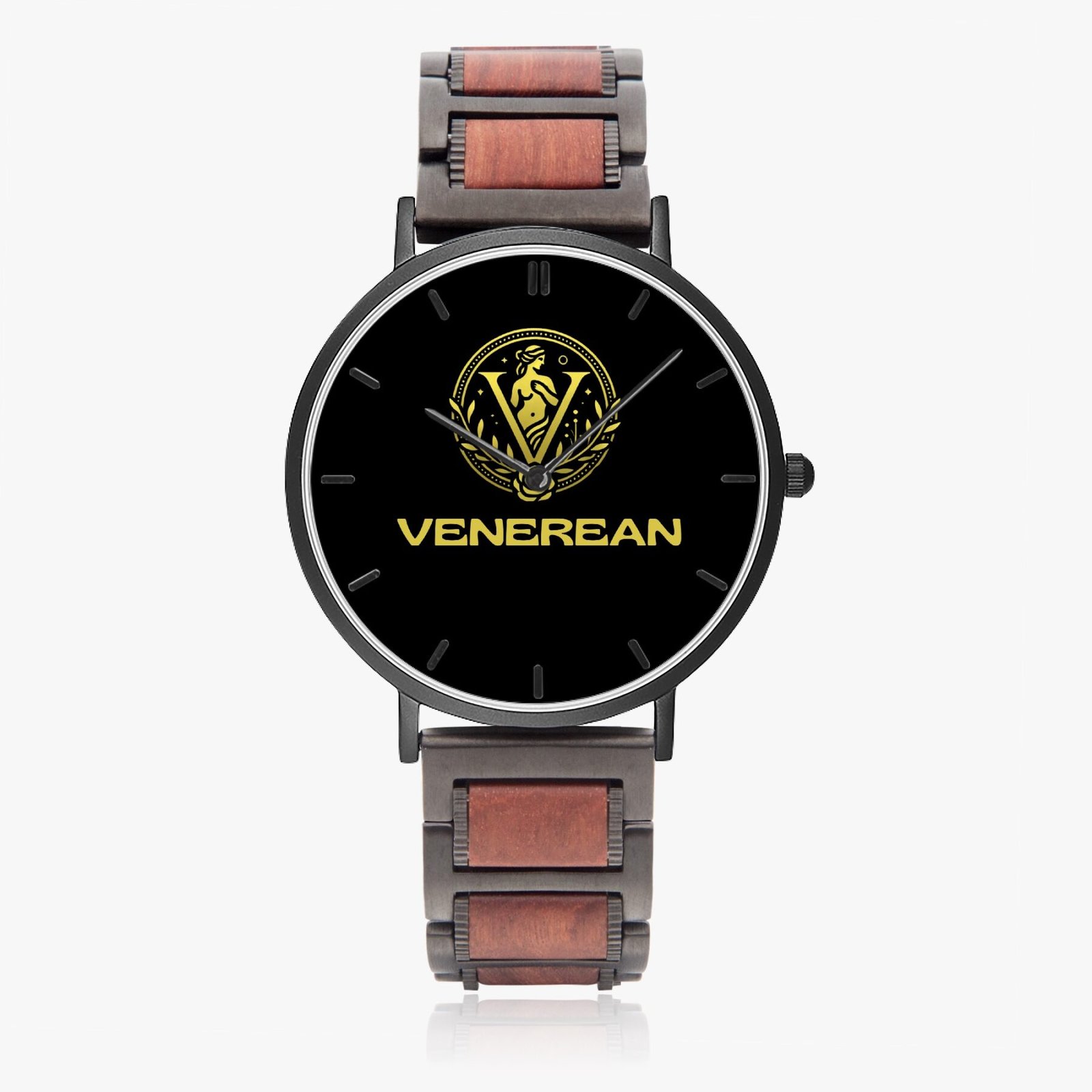 Venerean Eco-Luxe Timepiece with indicators – Elegance in Every Second