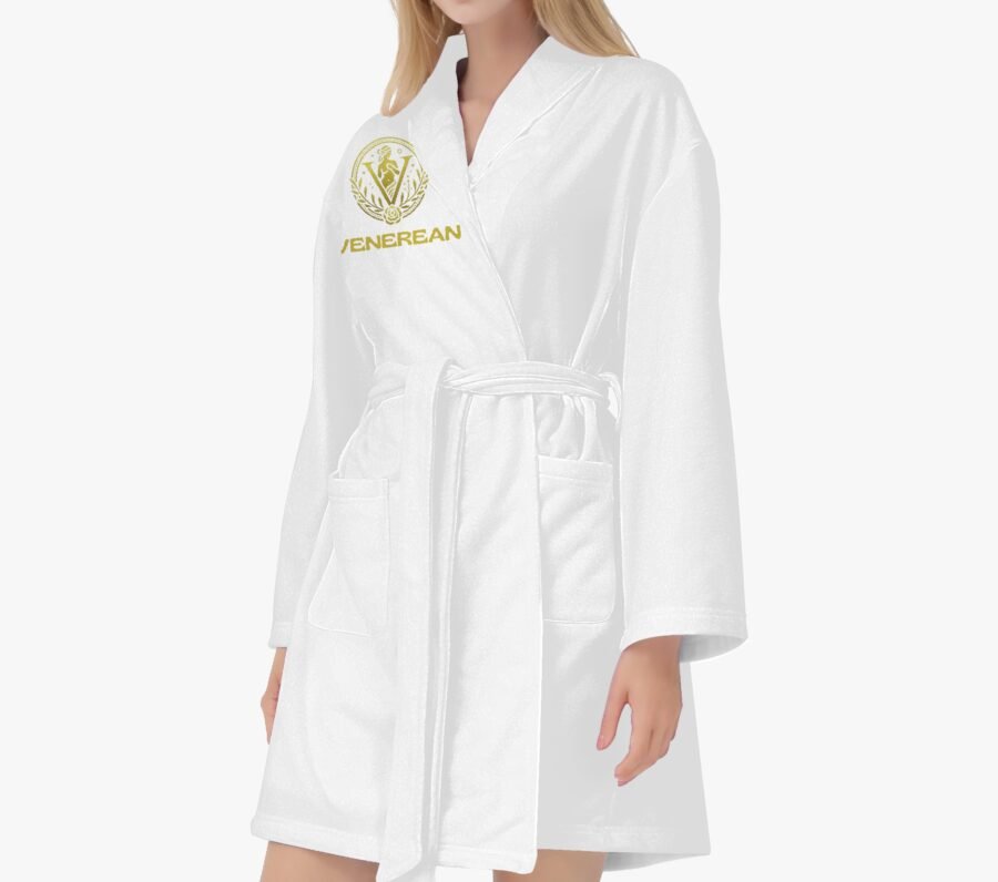 Venerean Plush Women’s Bathrobe – Supreme Comfort in Every Thread