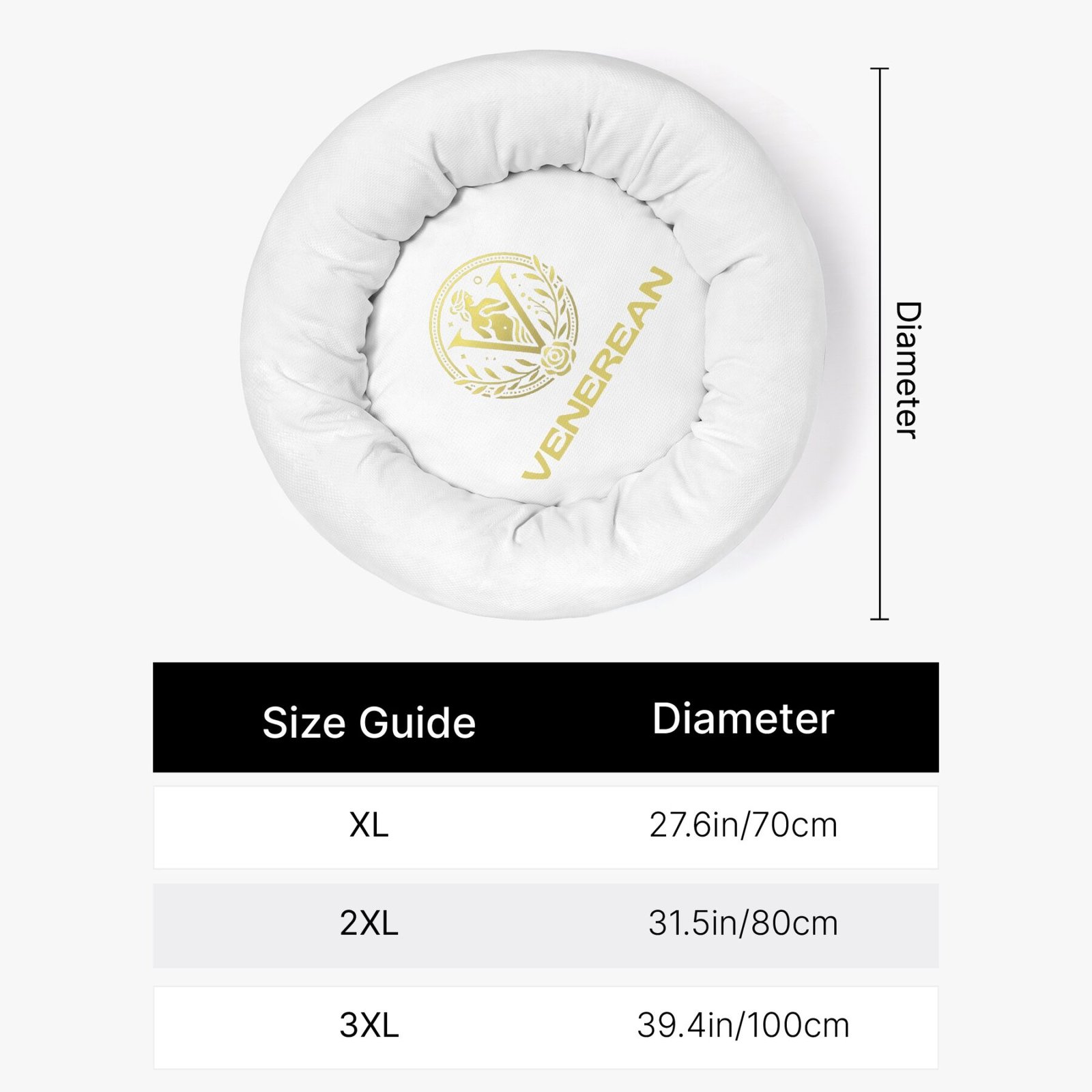Venerean Luxe Cooling Pet Bed – Ultimate Comfort for Restful Slumber