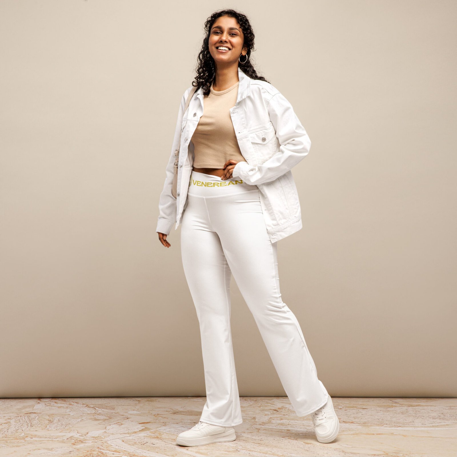 Venerean Sculpt High-Waisted Flared Leggings - Elevate Your Workout with Style