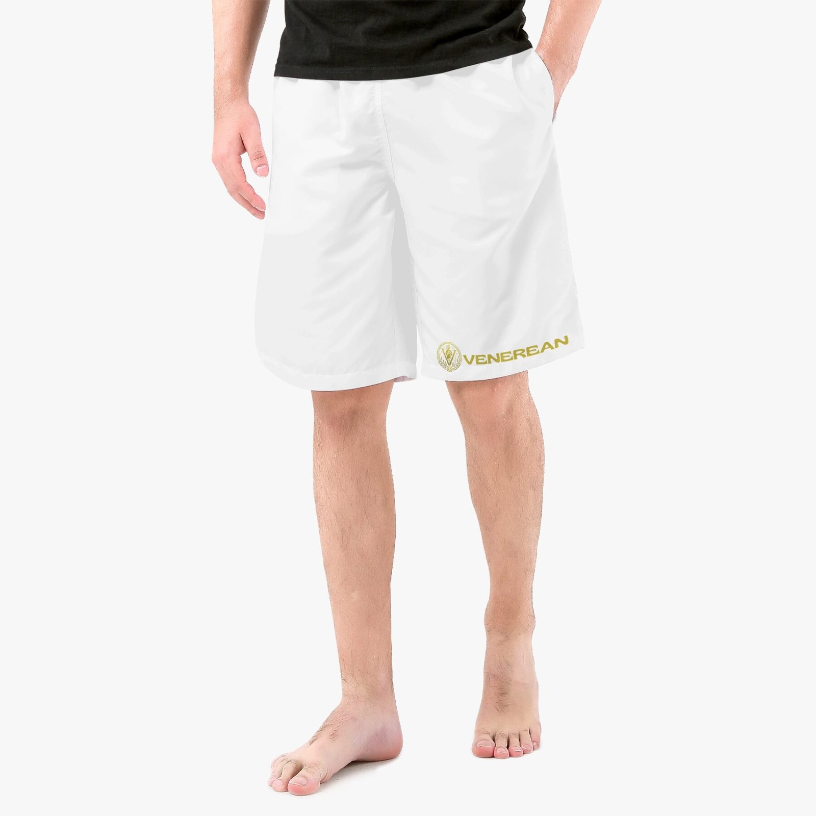 Venerean Luxe Men’s Fleece Shorts – Ultimate Comfort for Casual Days