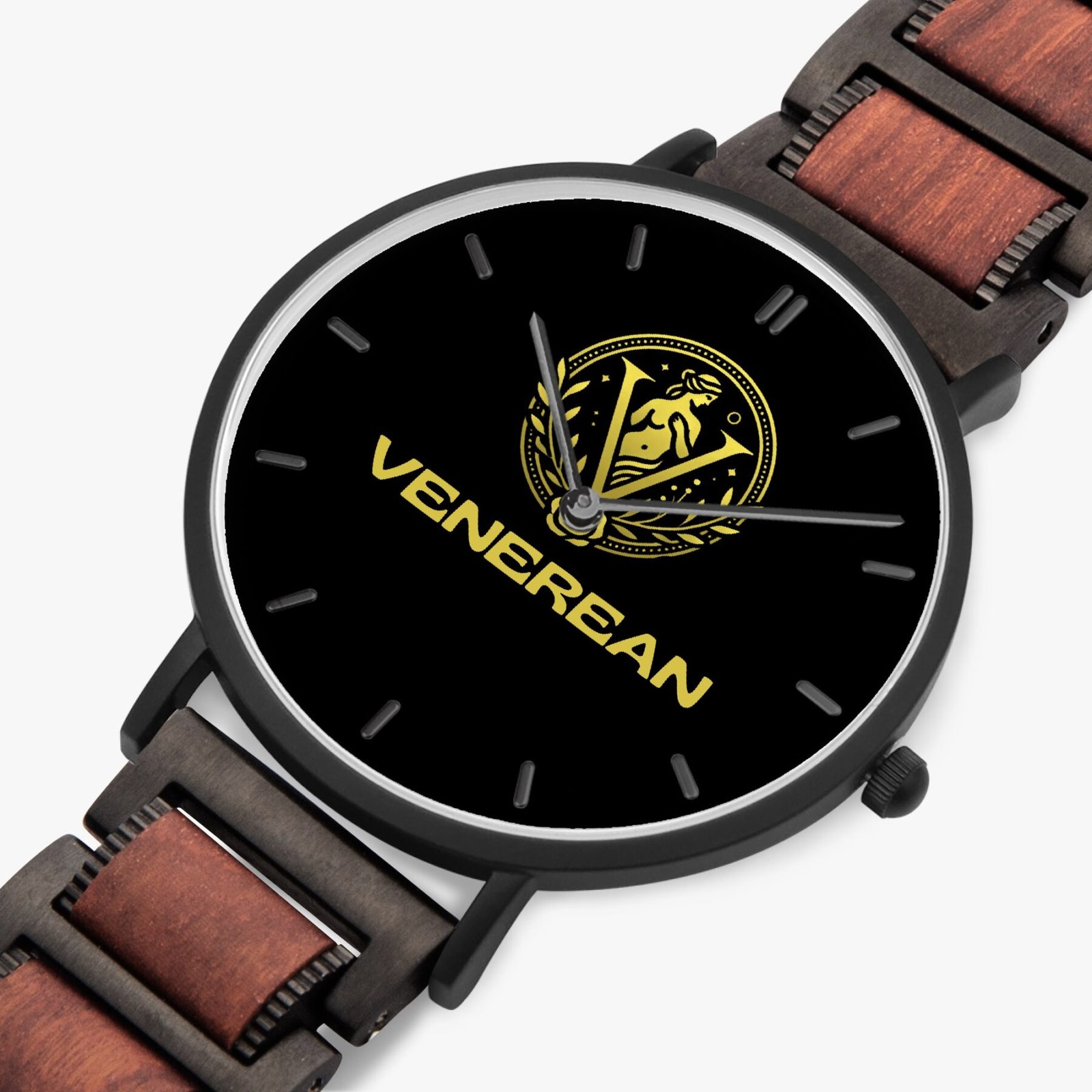 Venerean Eco-Luxe Timepiece with indicators – Elegance in Every Second