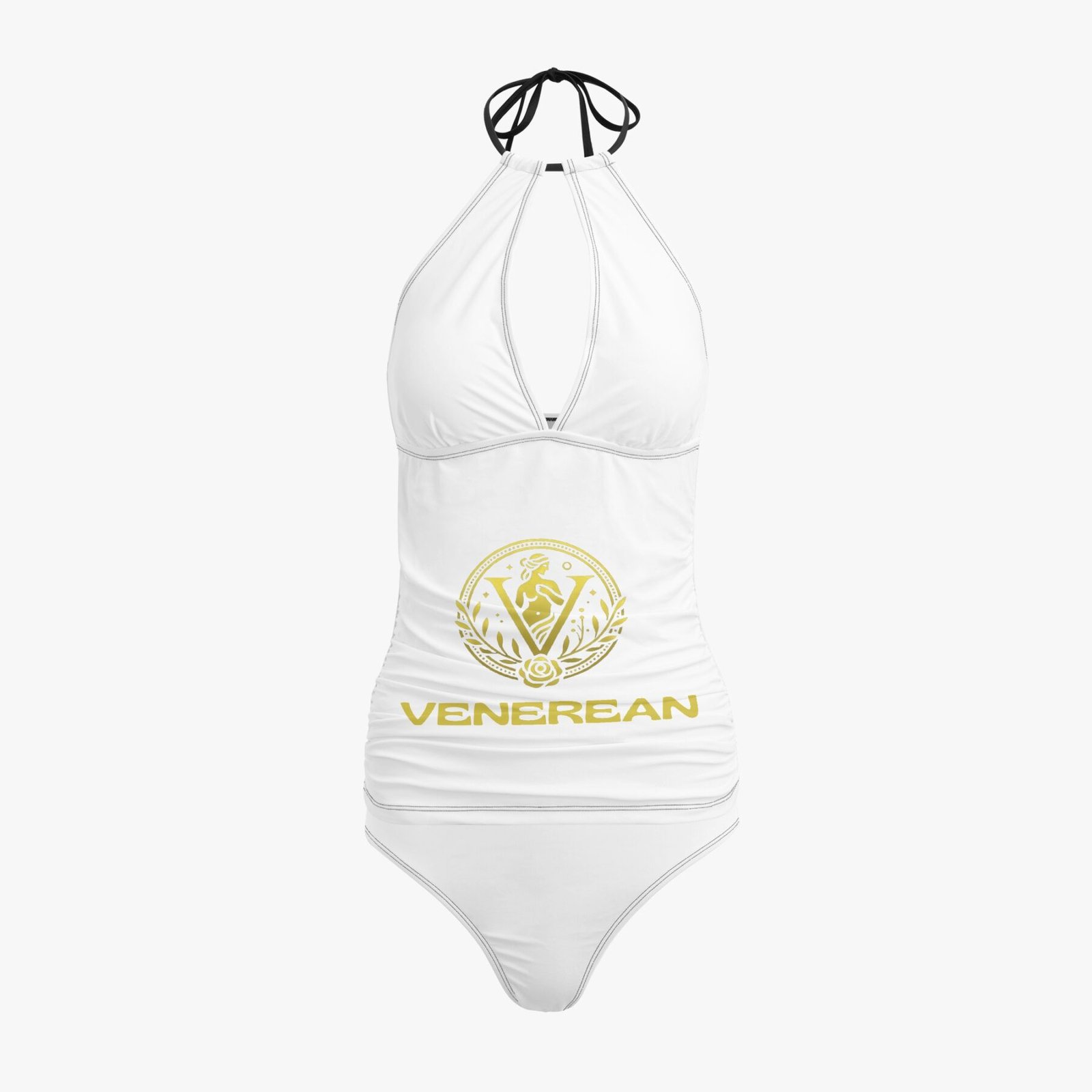 Venerean Sunseeker Recycled String Bikini Bottom – Luxurious Comfort for the Eco-Conscious Sunbather