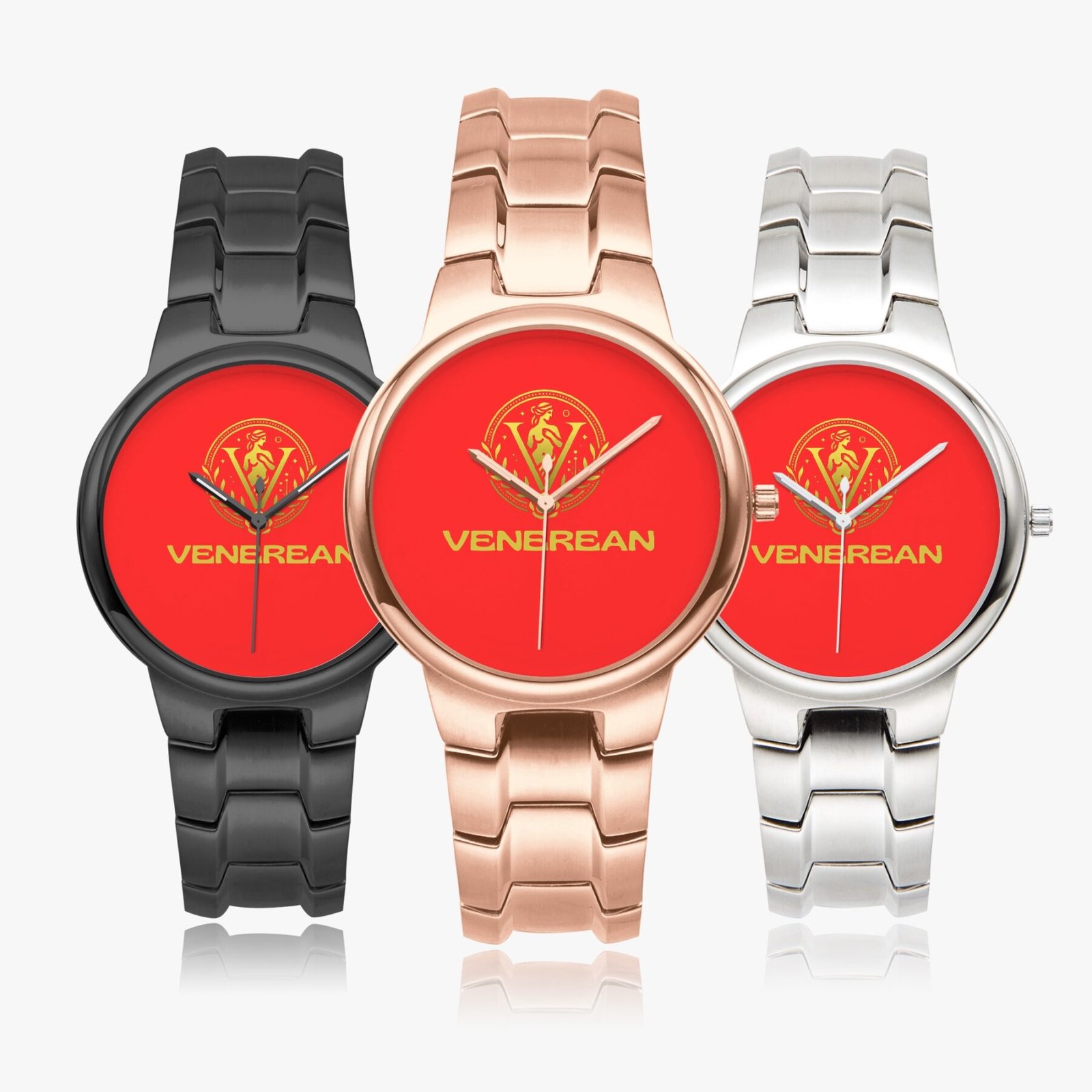 Venerean Eco-Luxe Timepiece with indicators – Elegance in Every Second