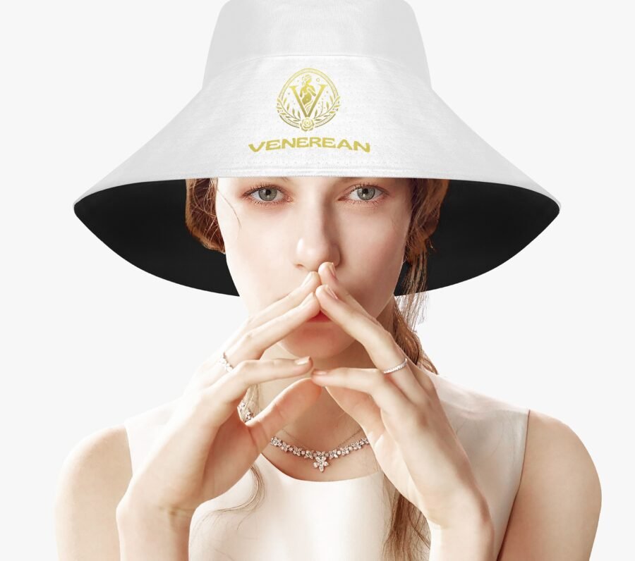 Venerean Ultralight Protective Bucket Hat – Elegance Under the Sun