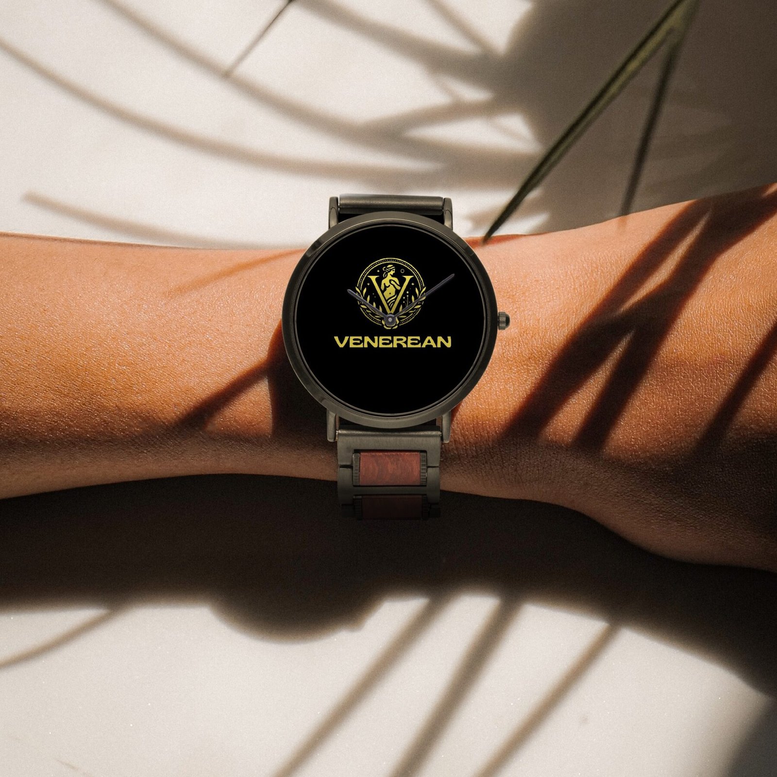 Venerean Eco-Luxe Timepiece with indicators – Elegance in Every Second