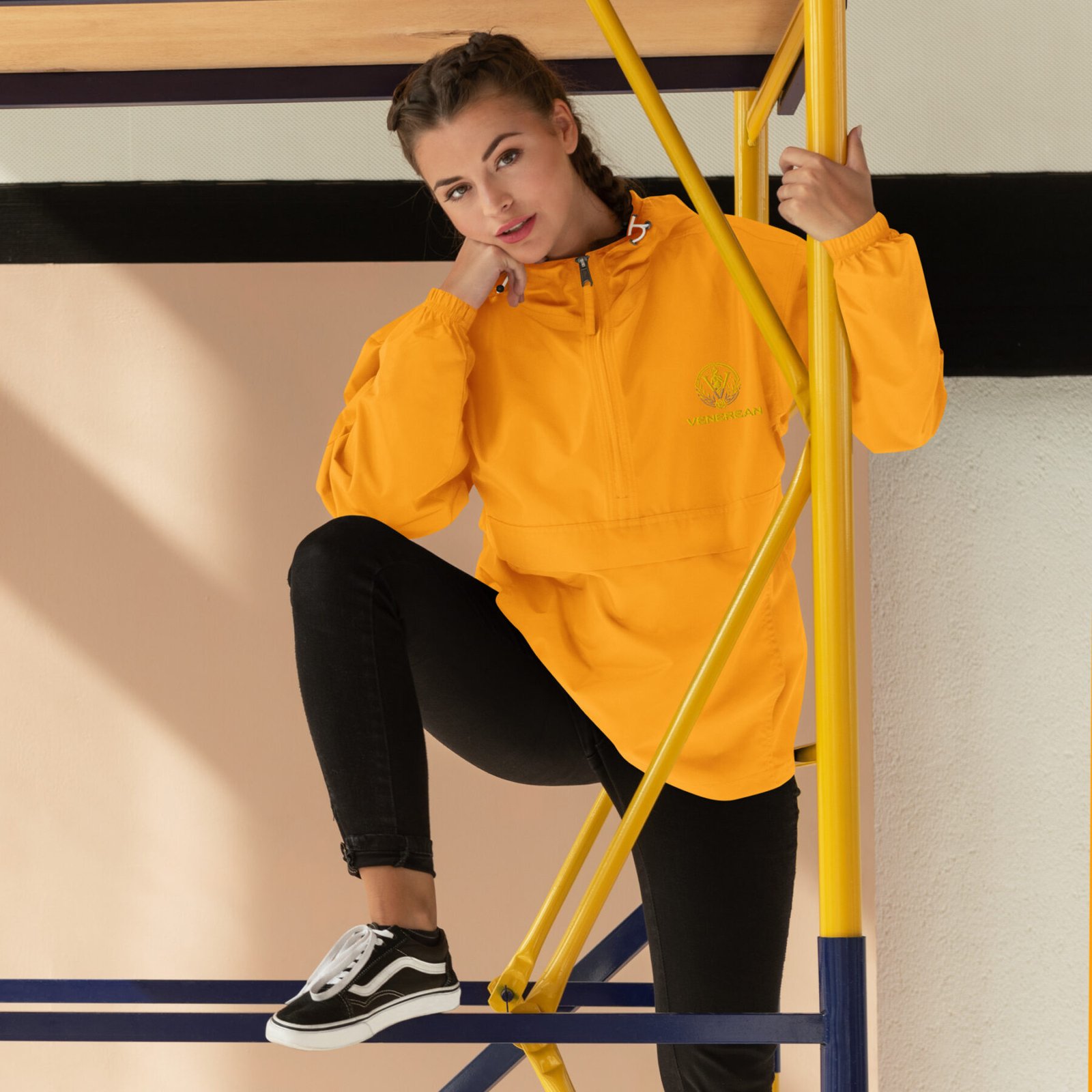 Venerean x Champion Packable Jacket - Ultimate Protection, Effortlessly Portable - Image 7