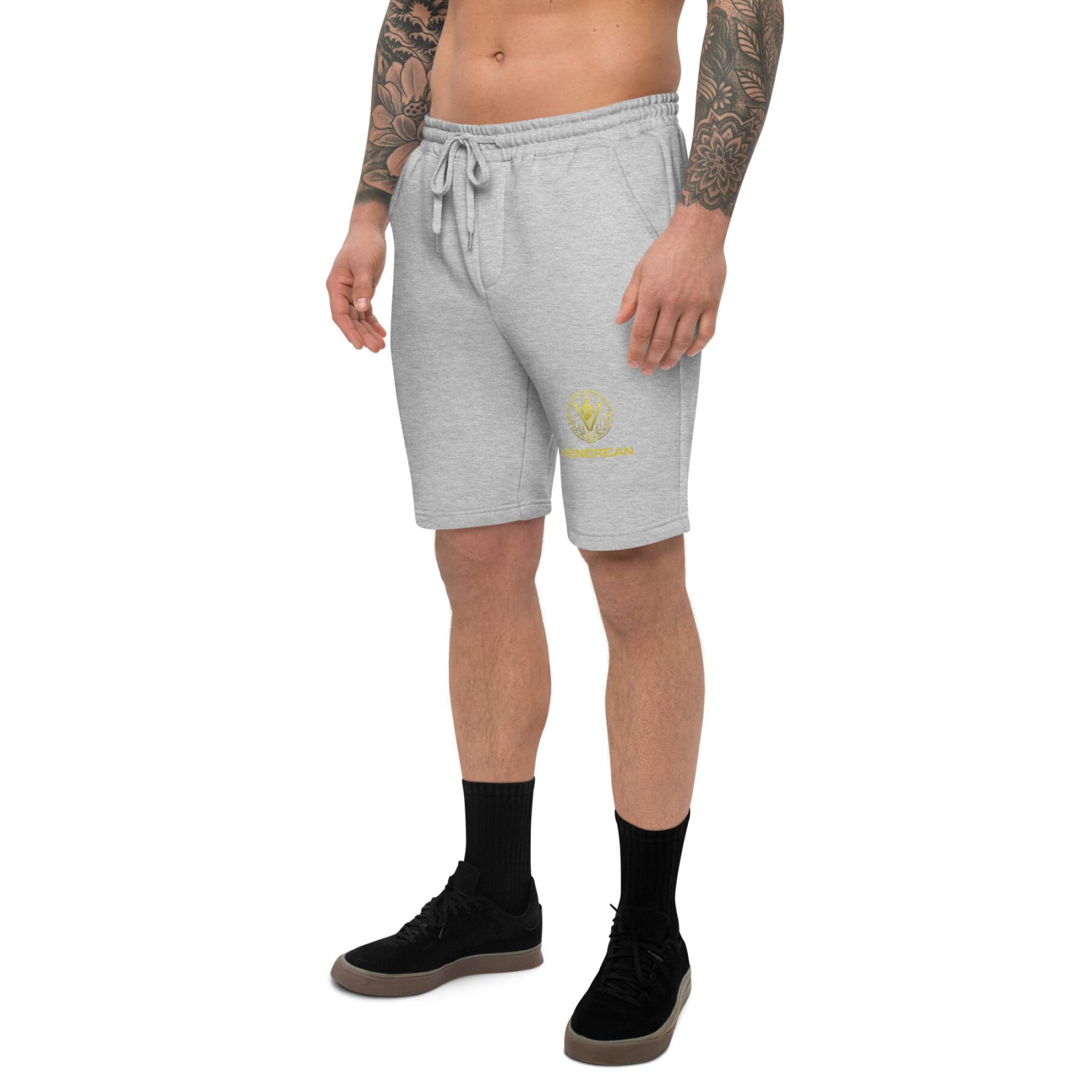 Venerean Luxe Men’s Fleece Shorts - Ultimate Comfort for Casual Days