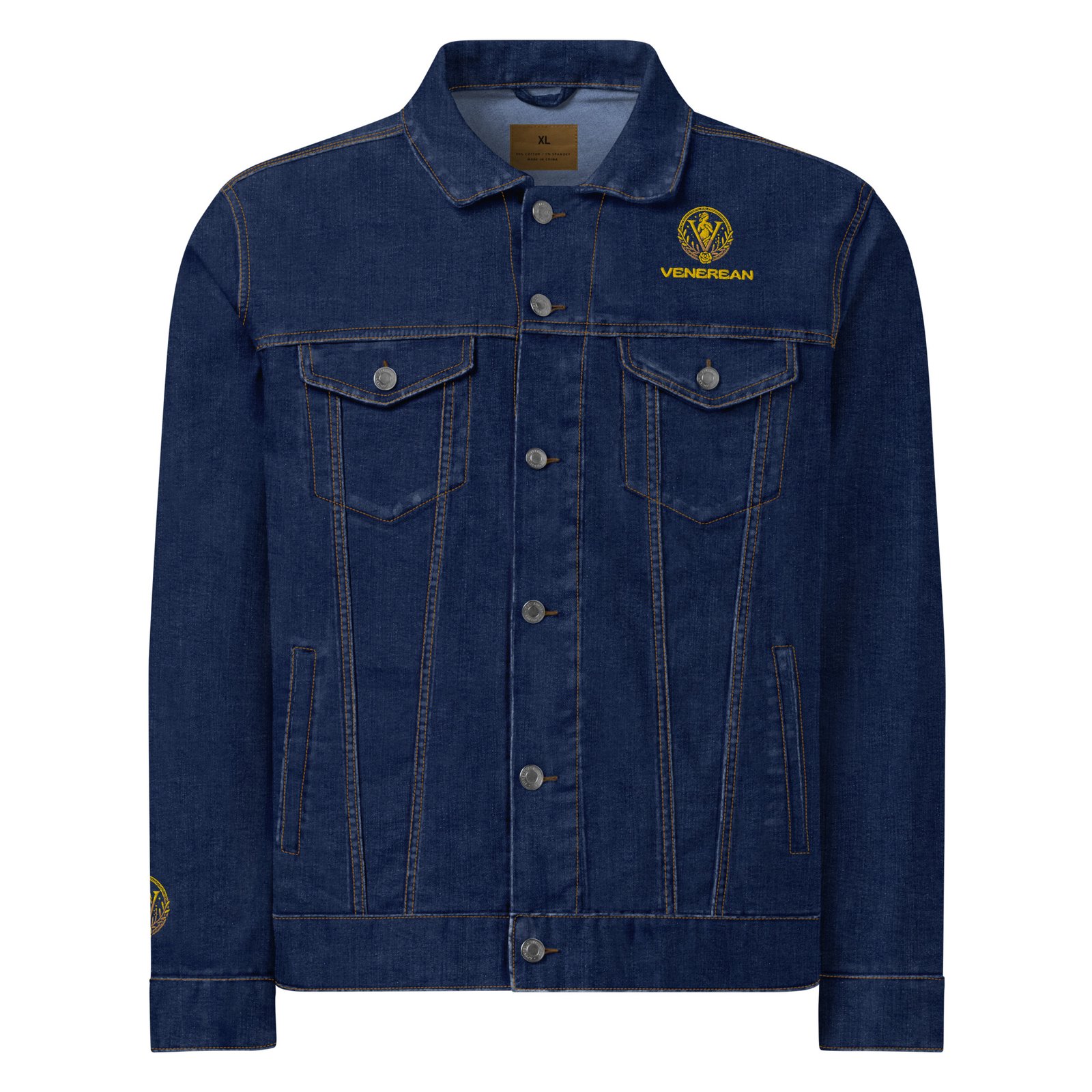 Venerean Signature Denim Jacket – Versatile Style for All Seasons