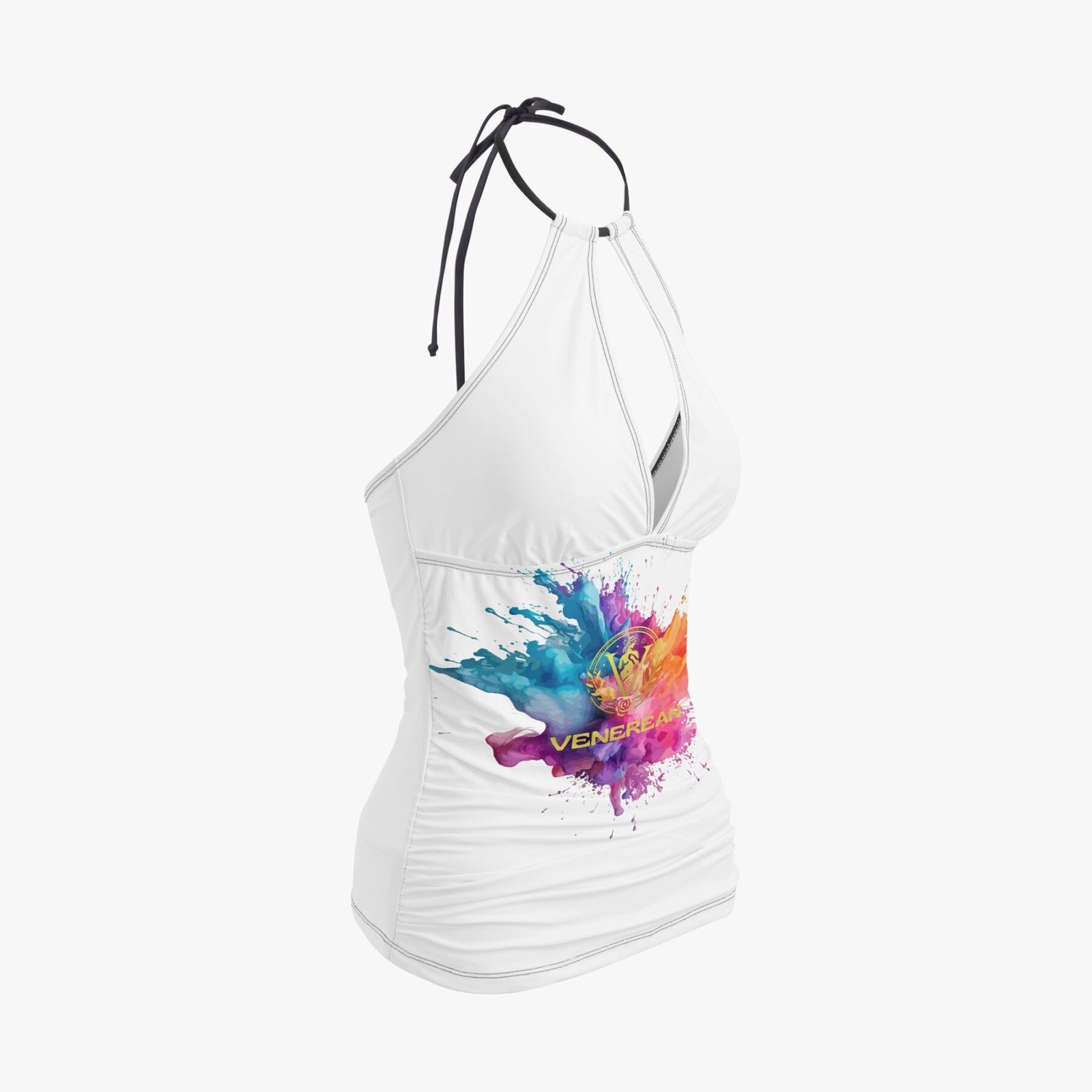 Venerean Color Splash Tankini Set