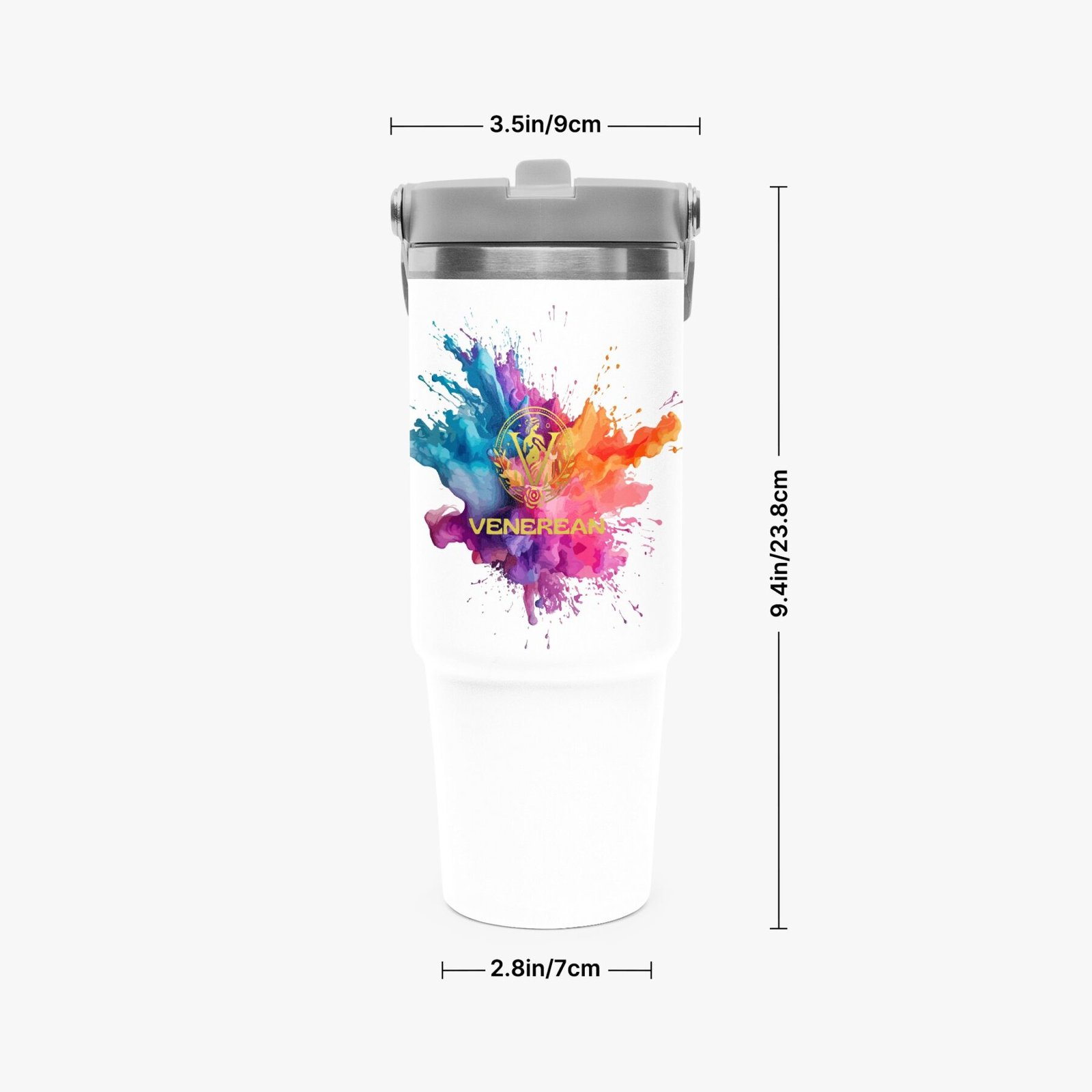 Venerean Color Splash 30 OZ Tumbler