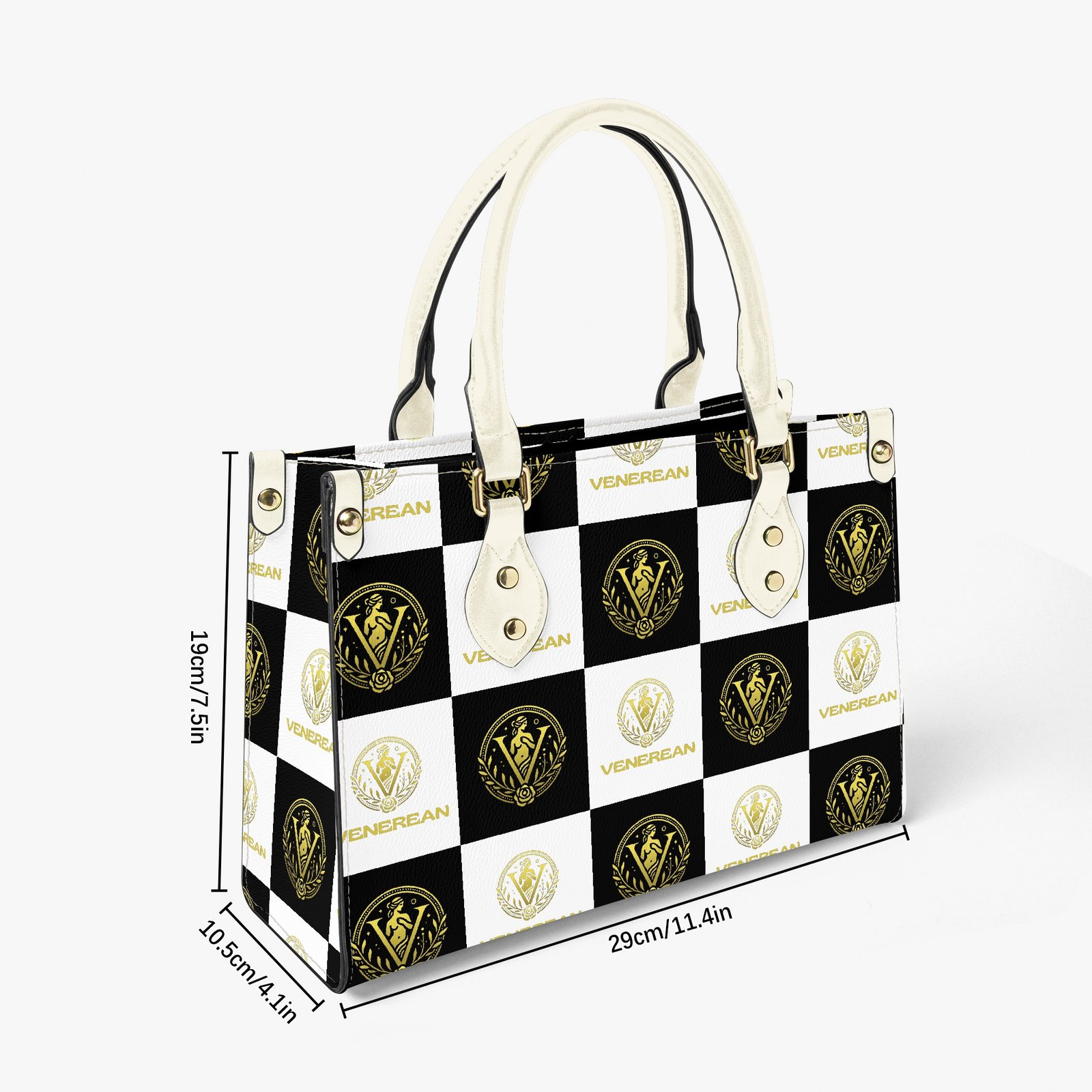 Venerean Signature PU Leather Bag, view 3