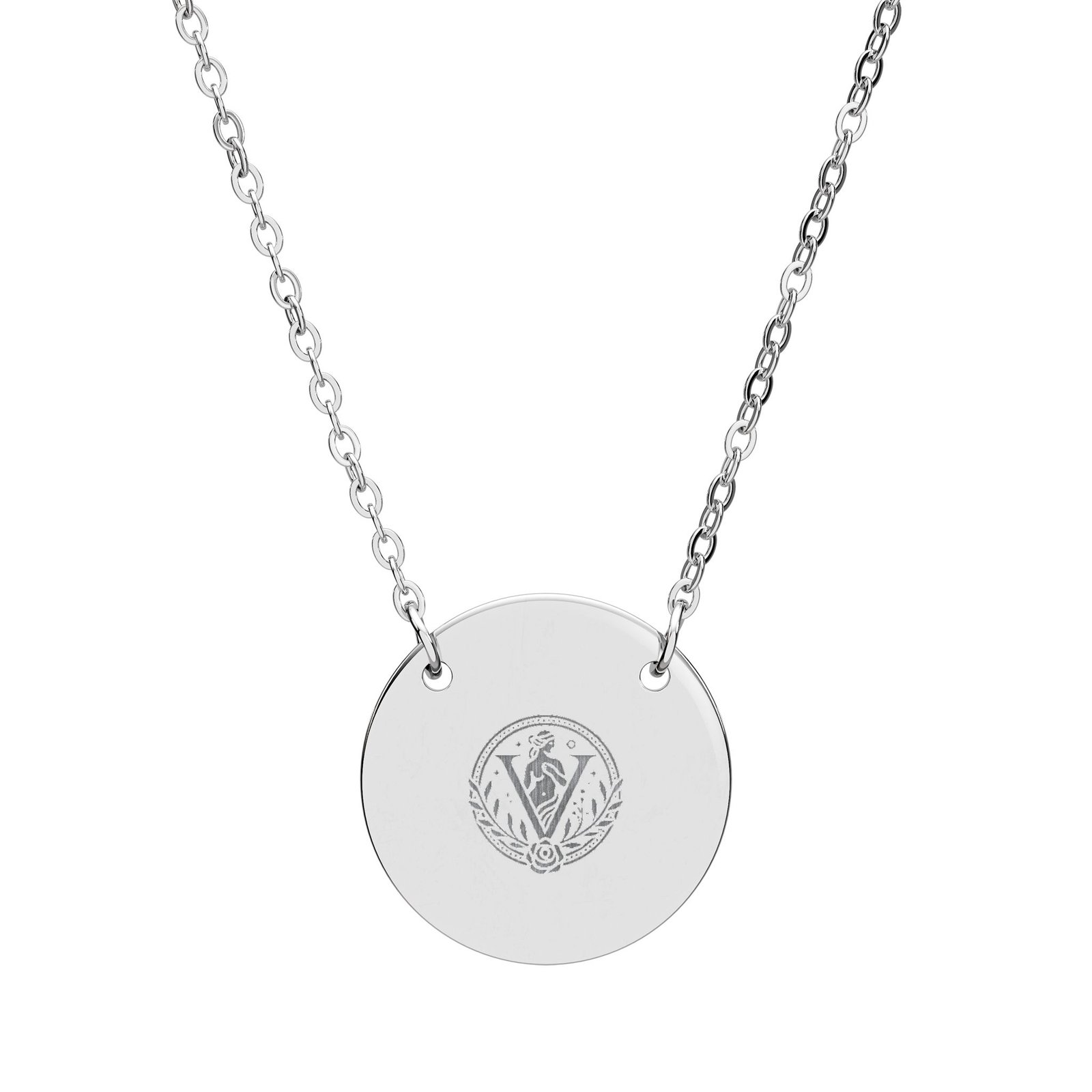 Venerean Crest Medallion Necklace