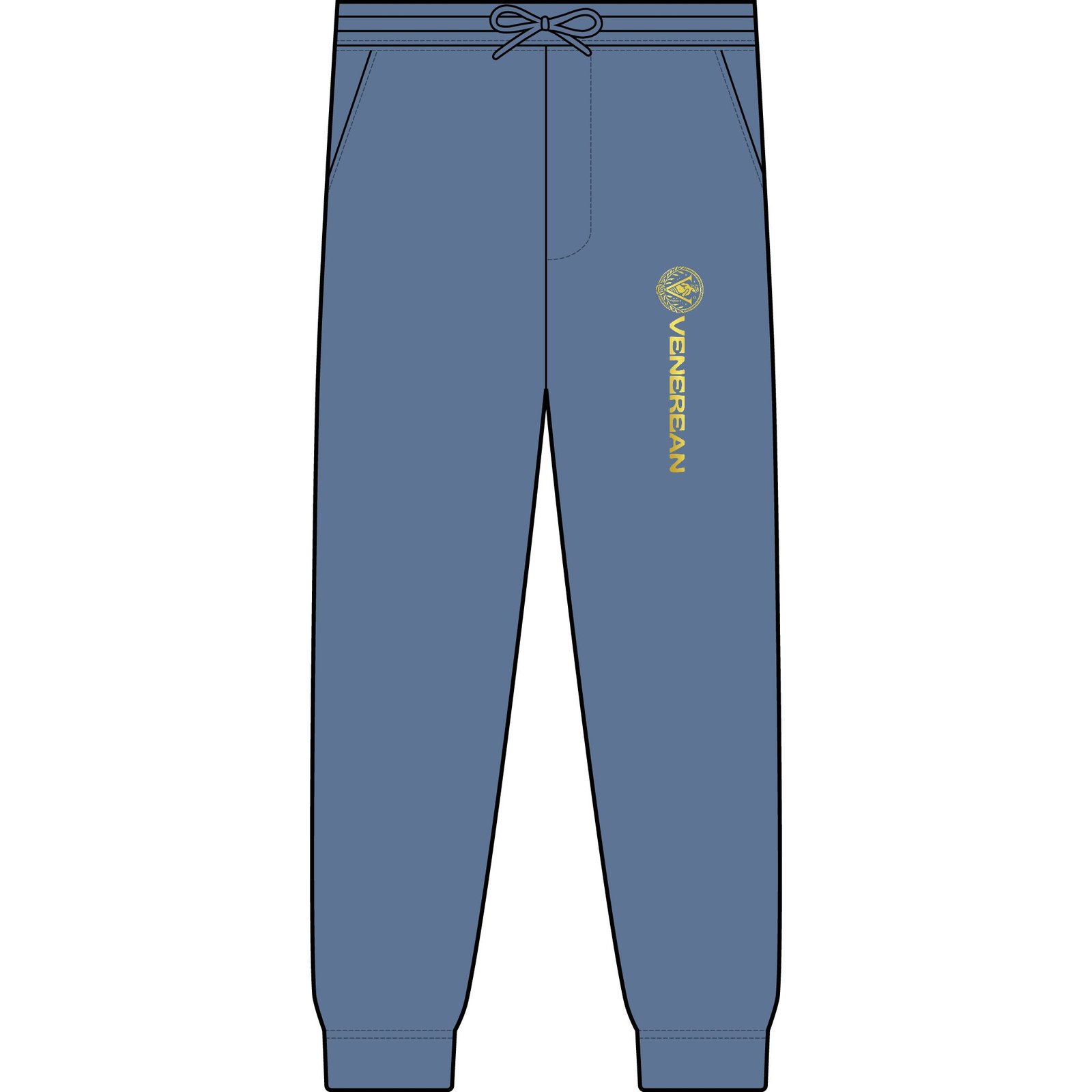 Venerean Casual Luxe Pigment-Dyed Sweatpants - Image 3