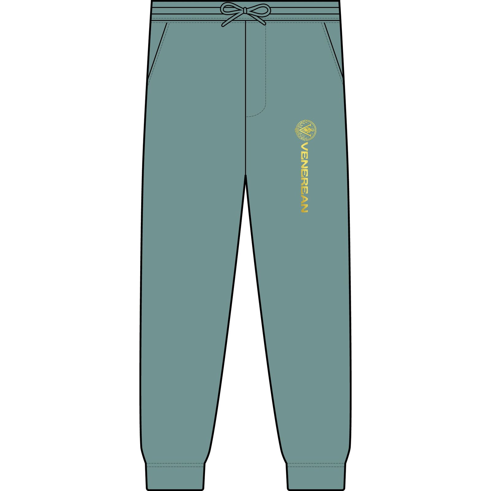 Venerean Casual Luxe Pigment-Dyed Sweatpants