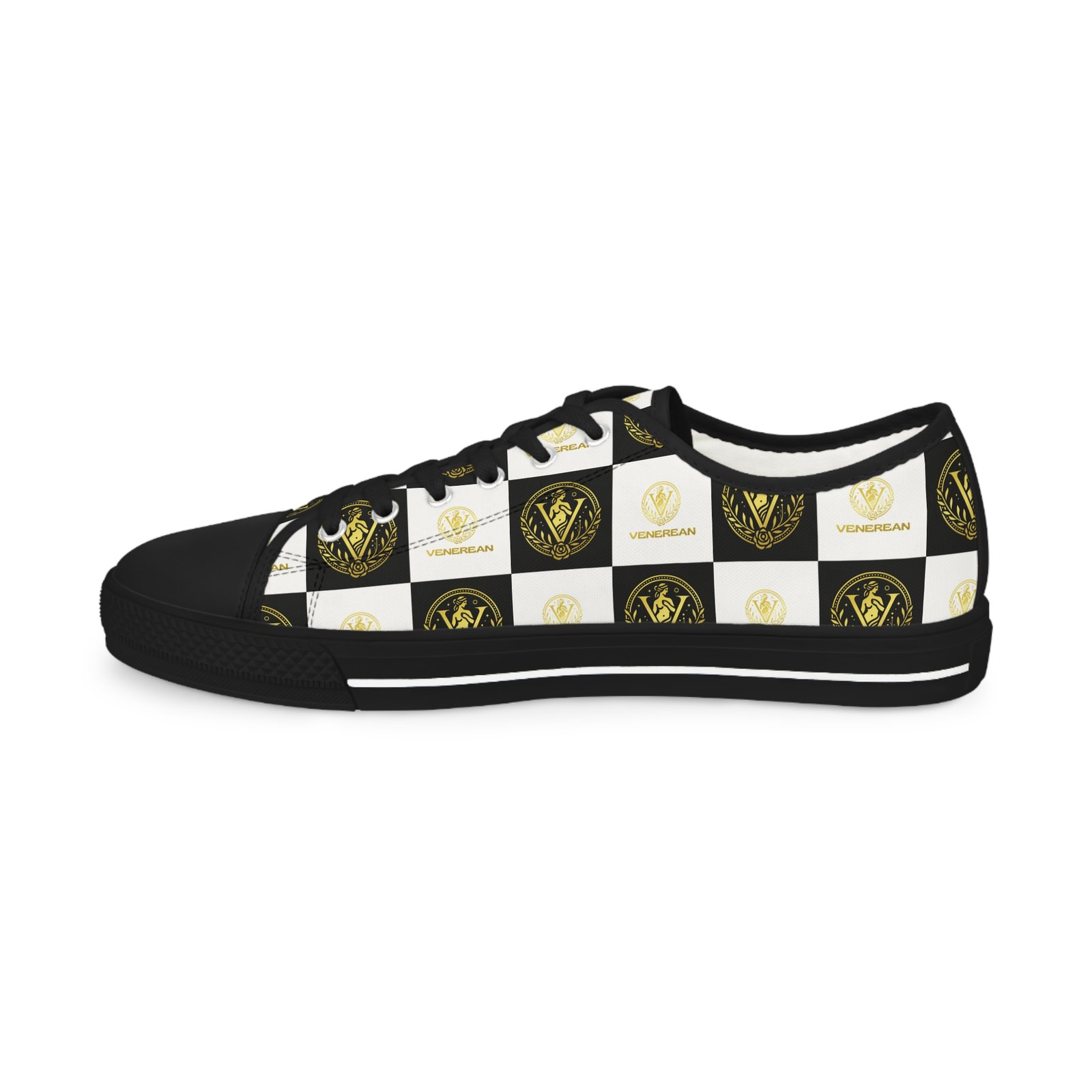 Venerean Modern Ease Men's Low-Top Sneakers - Image 8
