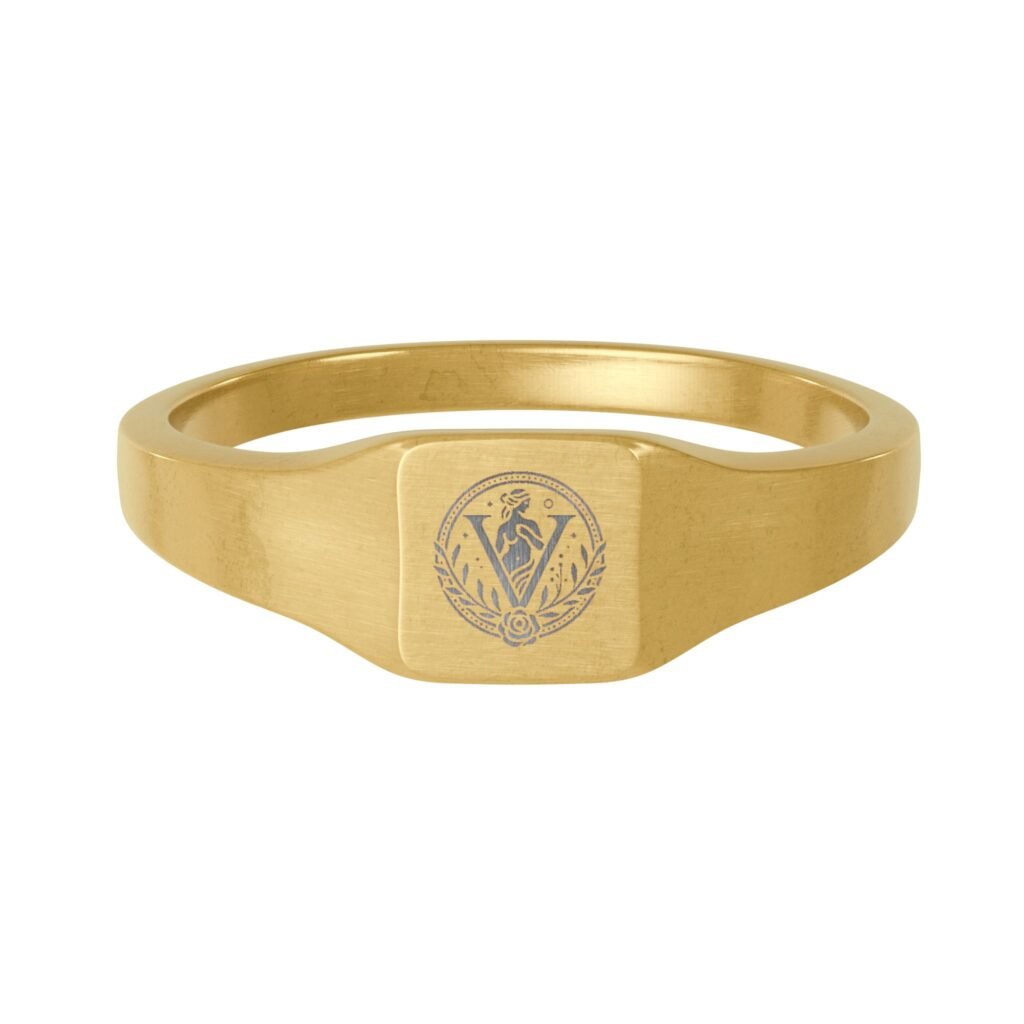 Venerean Crest Signet Ring