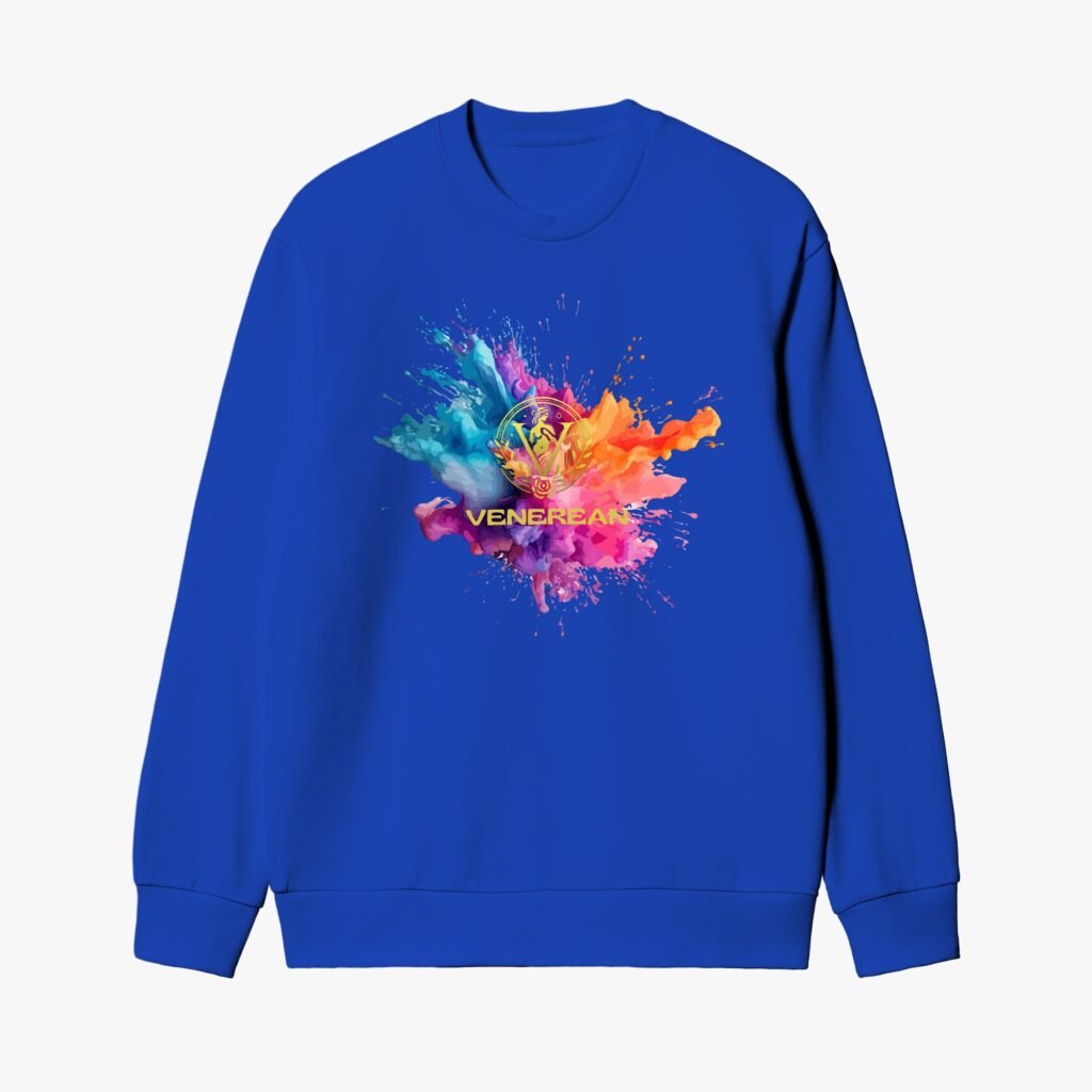 Venerean Color Splash Garment-Dyed Sweatshirt alternate view