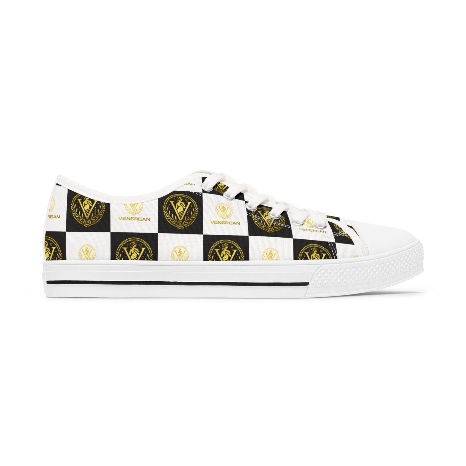 Venerean Essential Low-Top Canvas Sneakers - Image 4