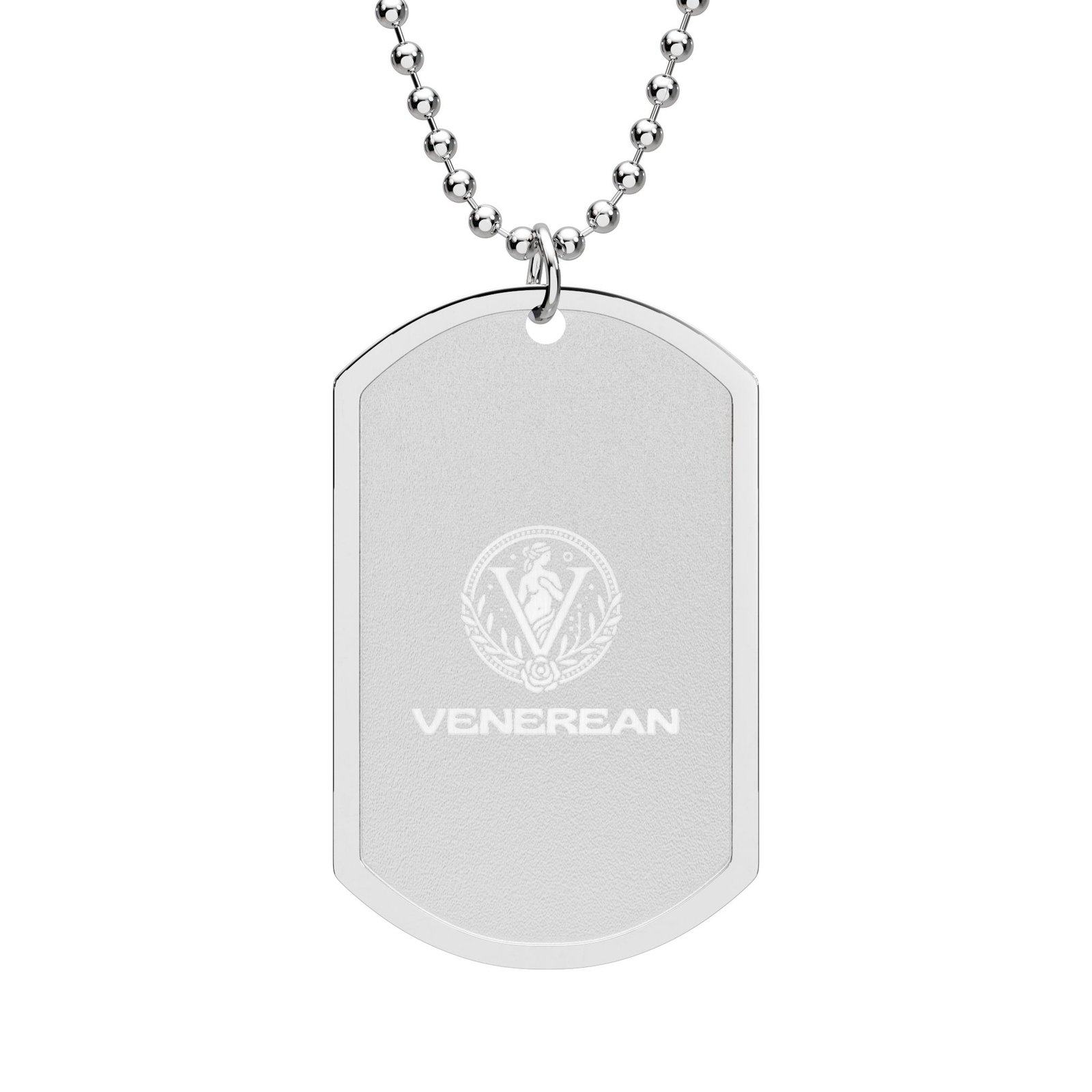 Venerean Signature Dog Tag Necklace - Image 2