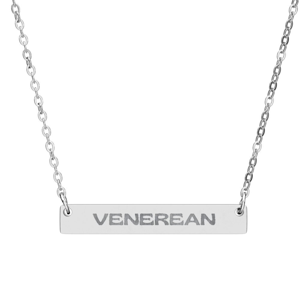 Venerean Signature Bar Necklace