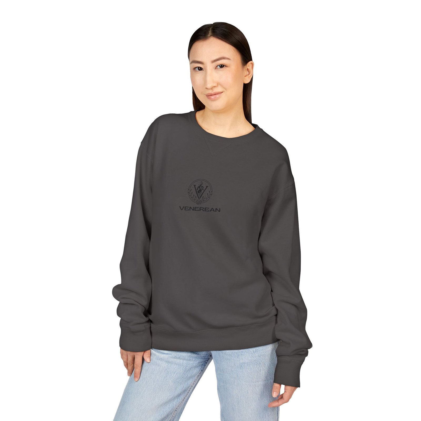 Venerean Retro Classic Fleece Crewneck - Image 7