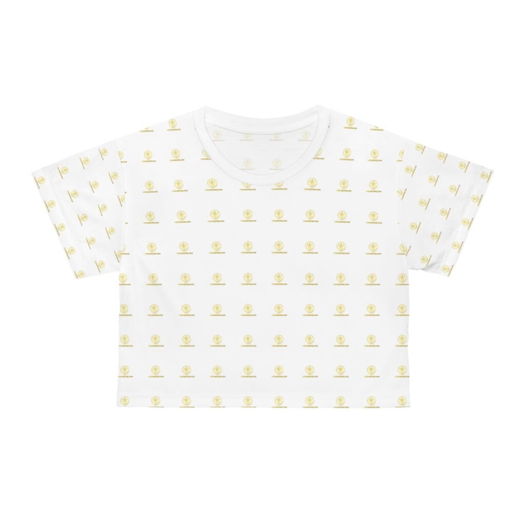 Venerean Monogram Crop Tee