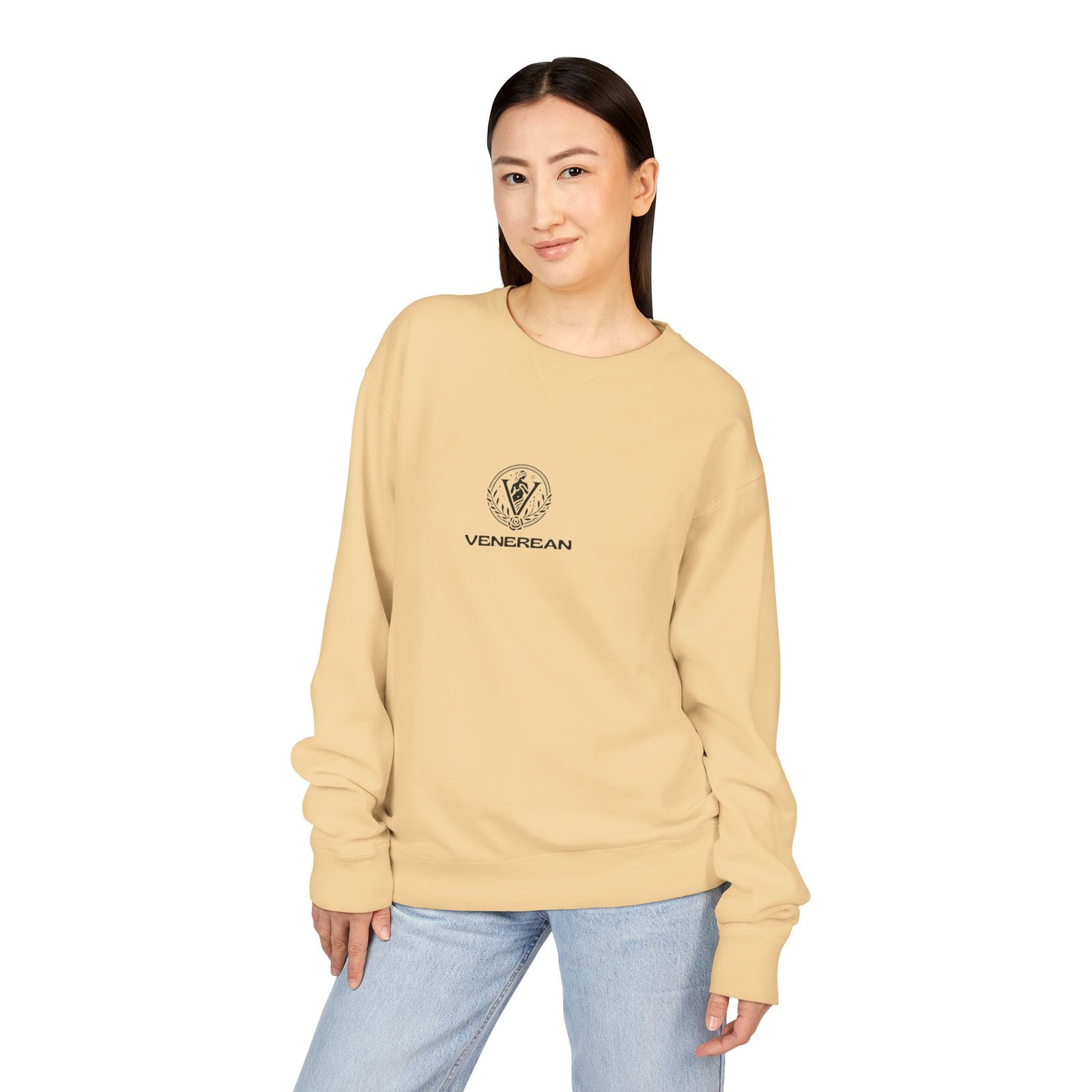 Venerean Retro Classic Fleece Crewneck - Image 15