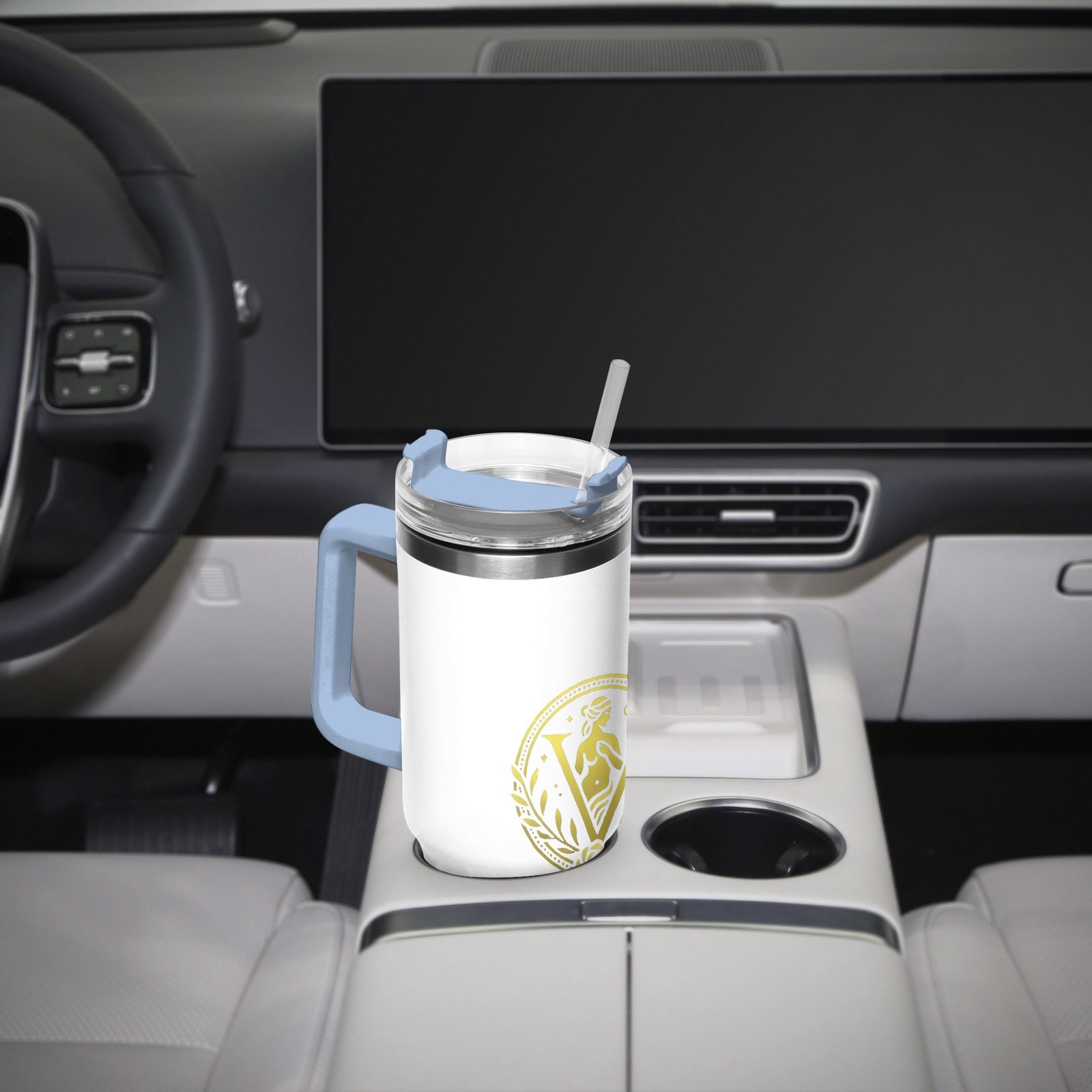 Venerean Voyager Stainless Steel Car Cup, view 89
