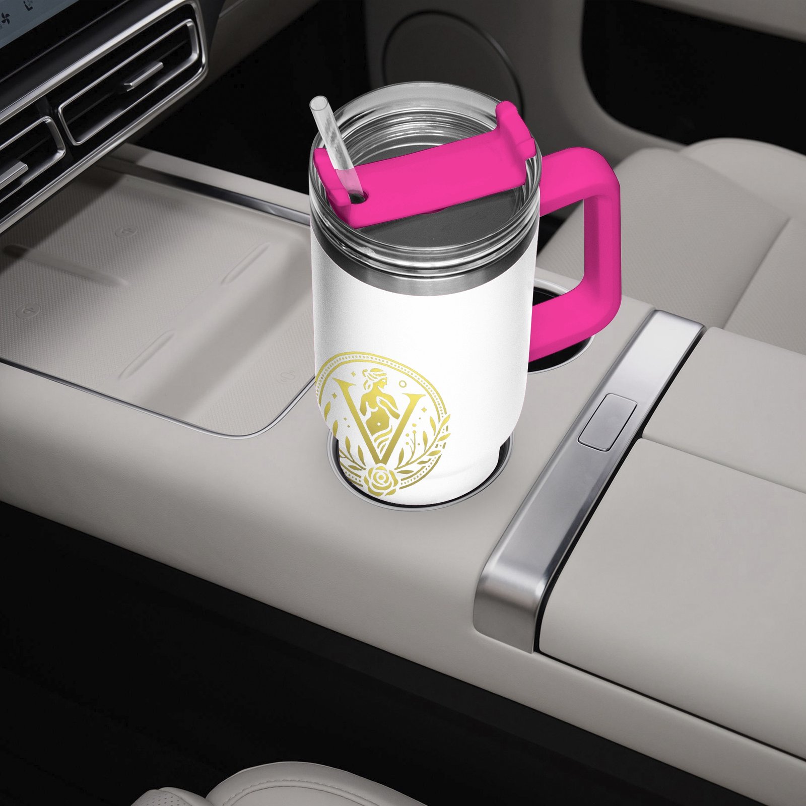 Venerean Voyager Stainless Steel Car Cup, view 69