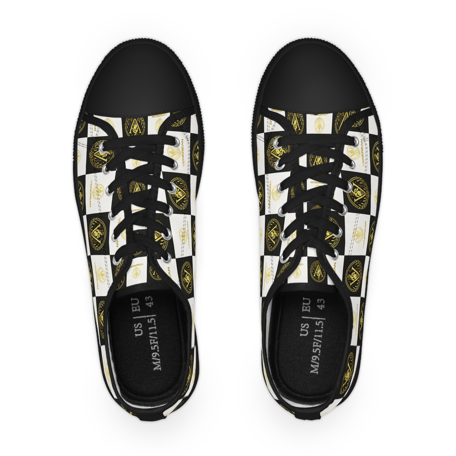 Venerean Modern Ease Men's Low-Top Sneakers - Image 6