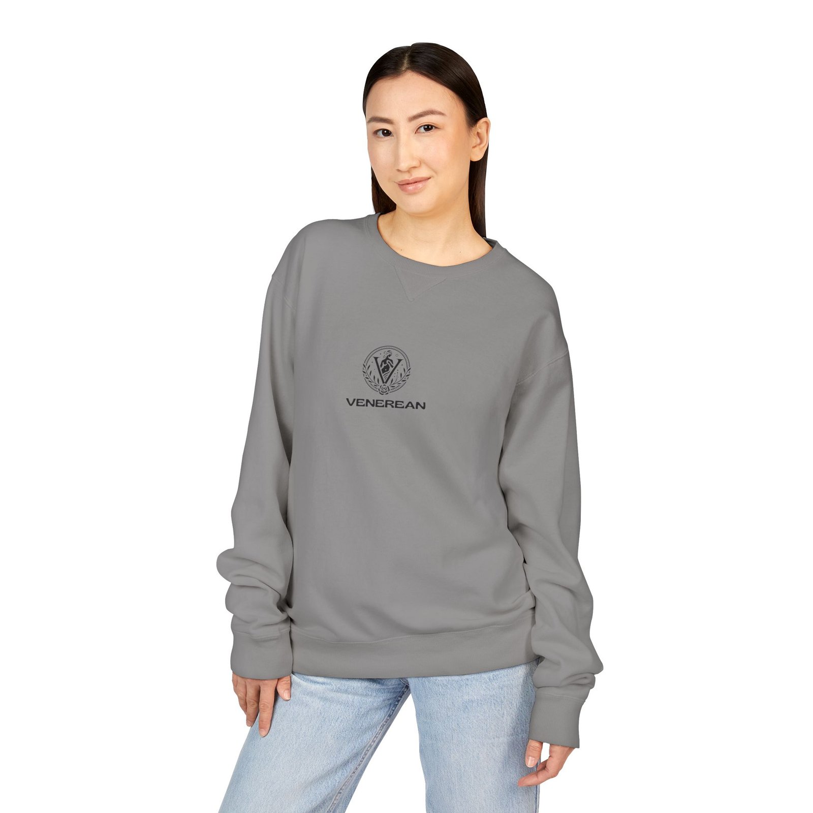 Venerean Retro Classic Fleece Crewneck - Image 3