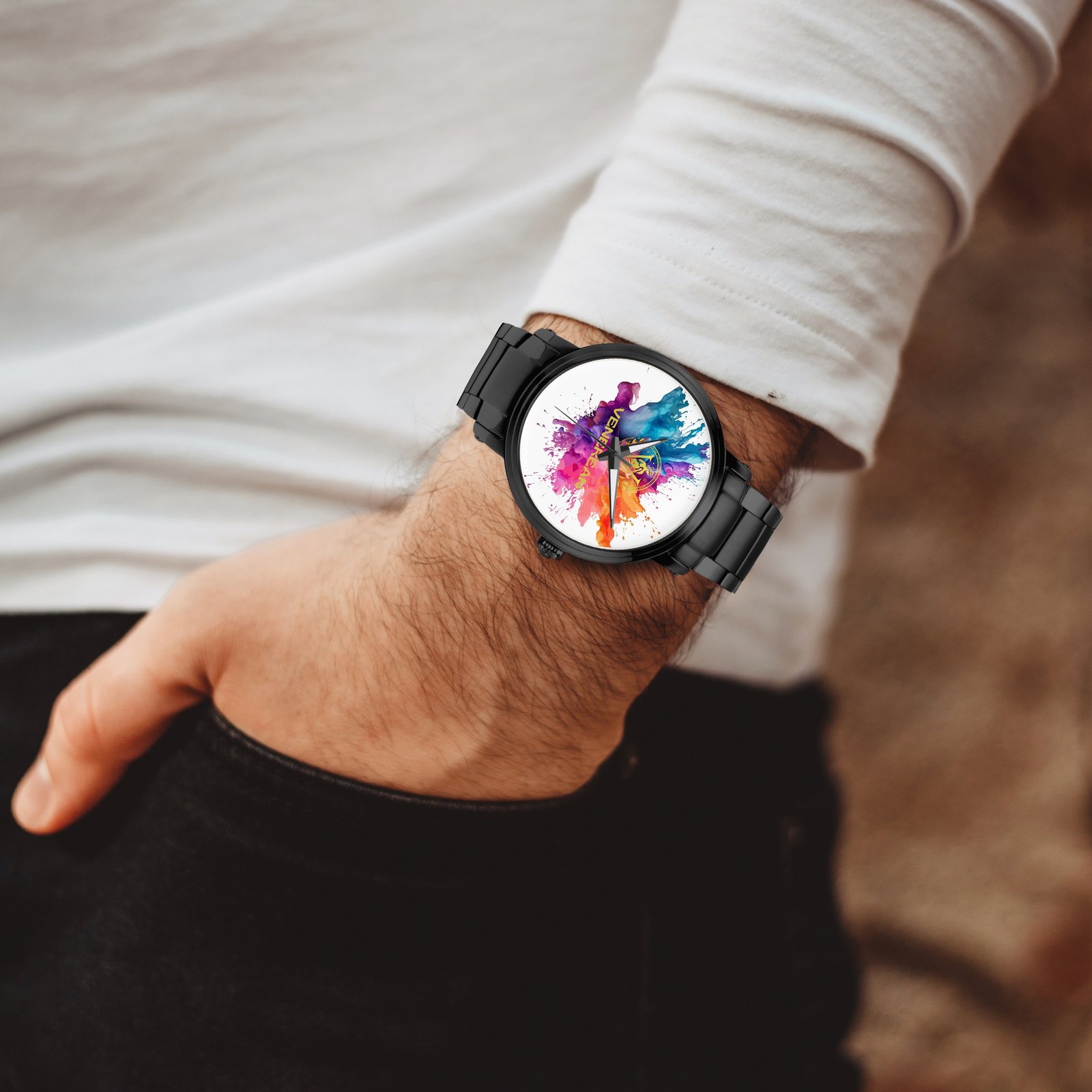 Venerean Color Splash Automatic Watch, view 10