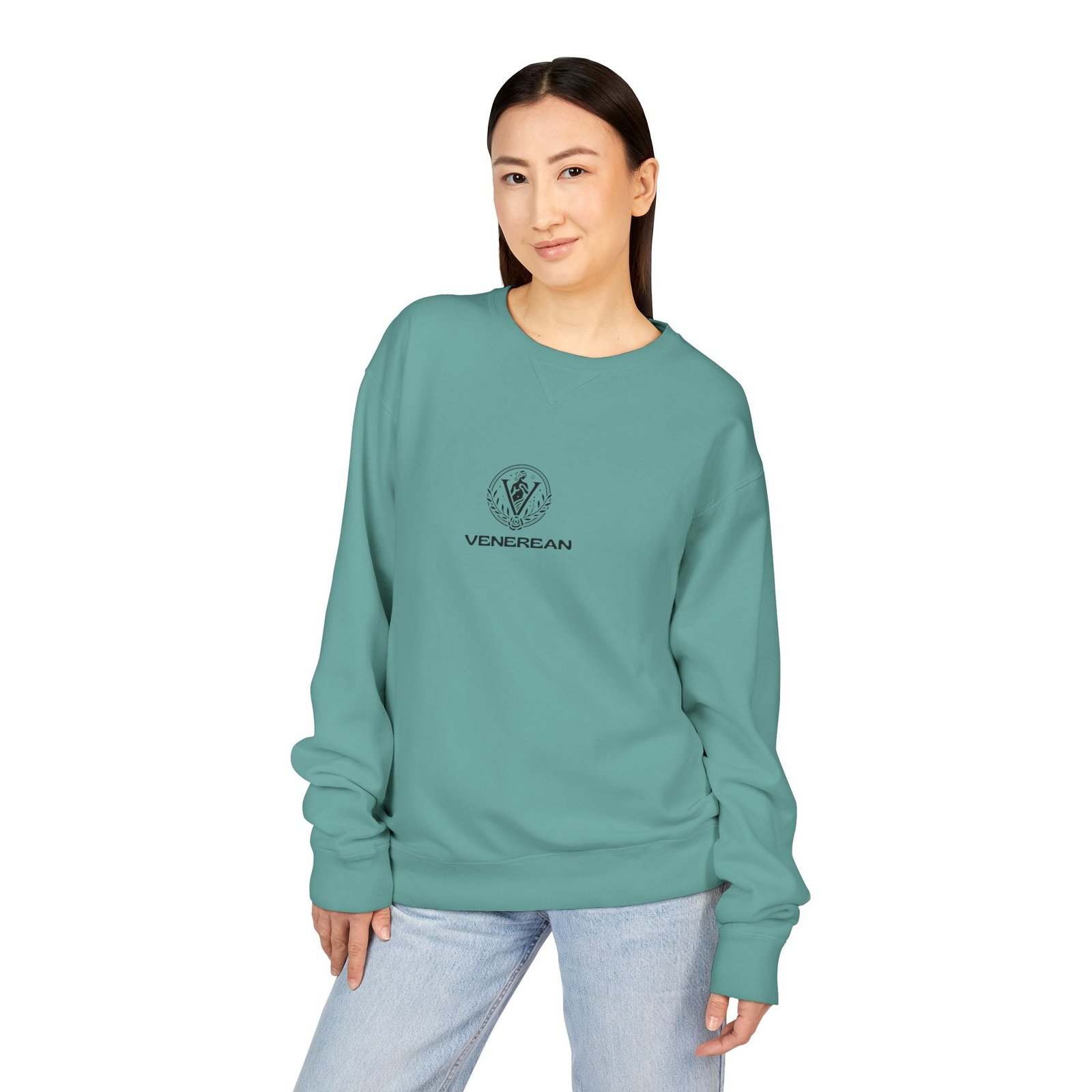 Venerean Retro Classic Fleece Crewneck - Image 27