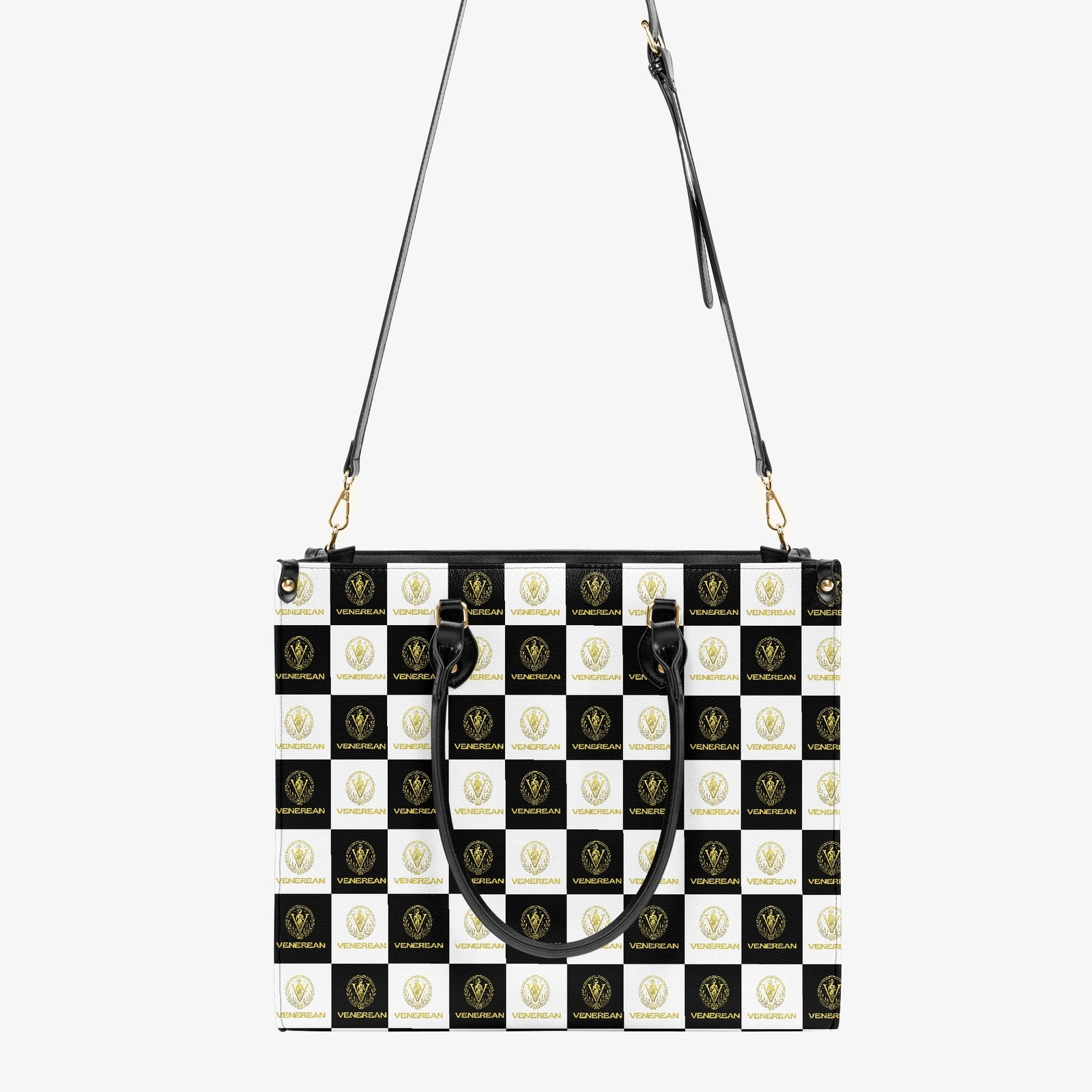 Venerean Elegance Leather Bag, view 4