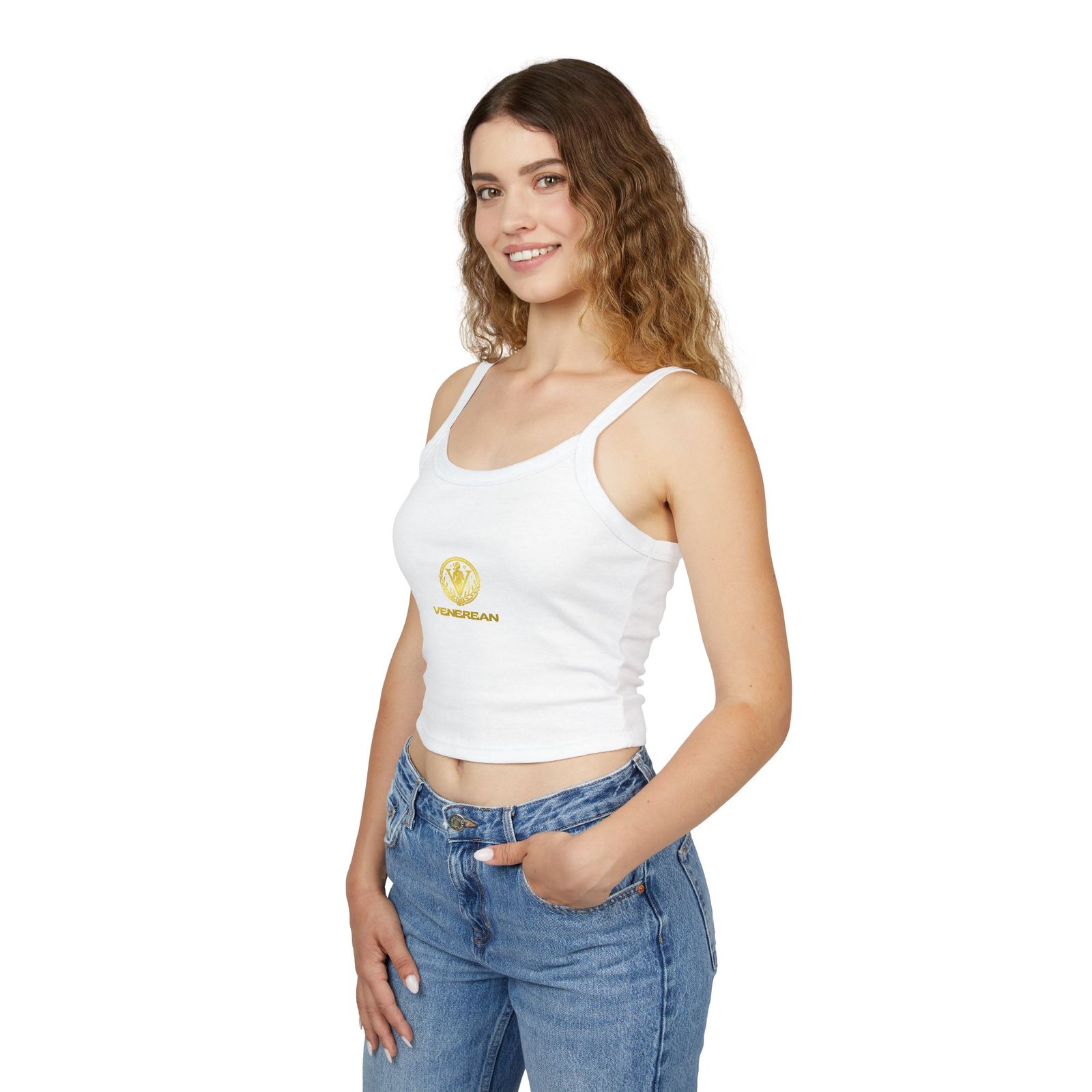 Venerean Luxe Spaghetti Strap Tank - Image 4