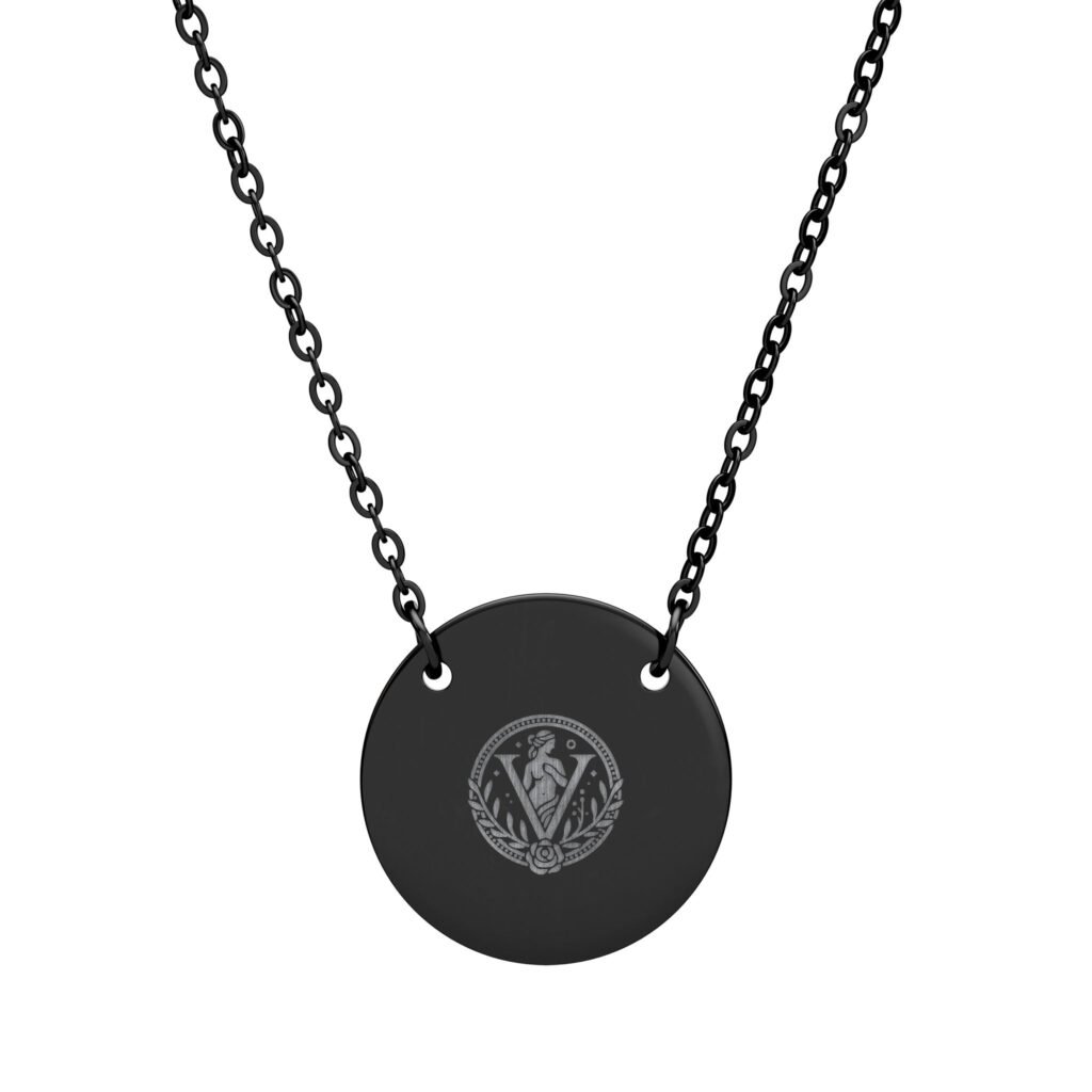 Venerean Crest Medallion Necklace alternate view