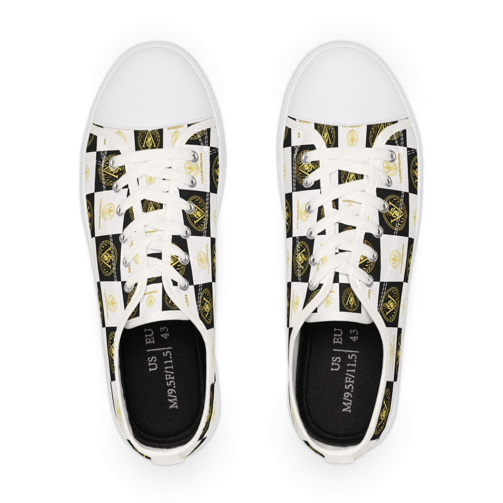 Venerean Modern Ease Men's Low-Top Sneakers - Image 2