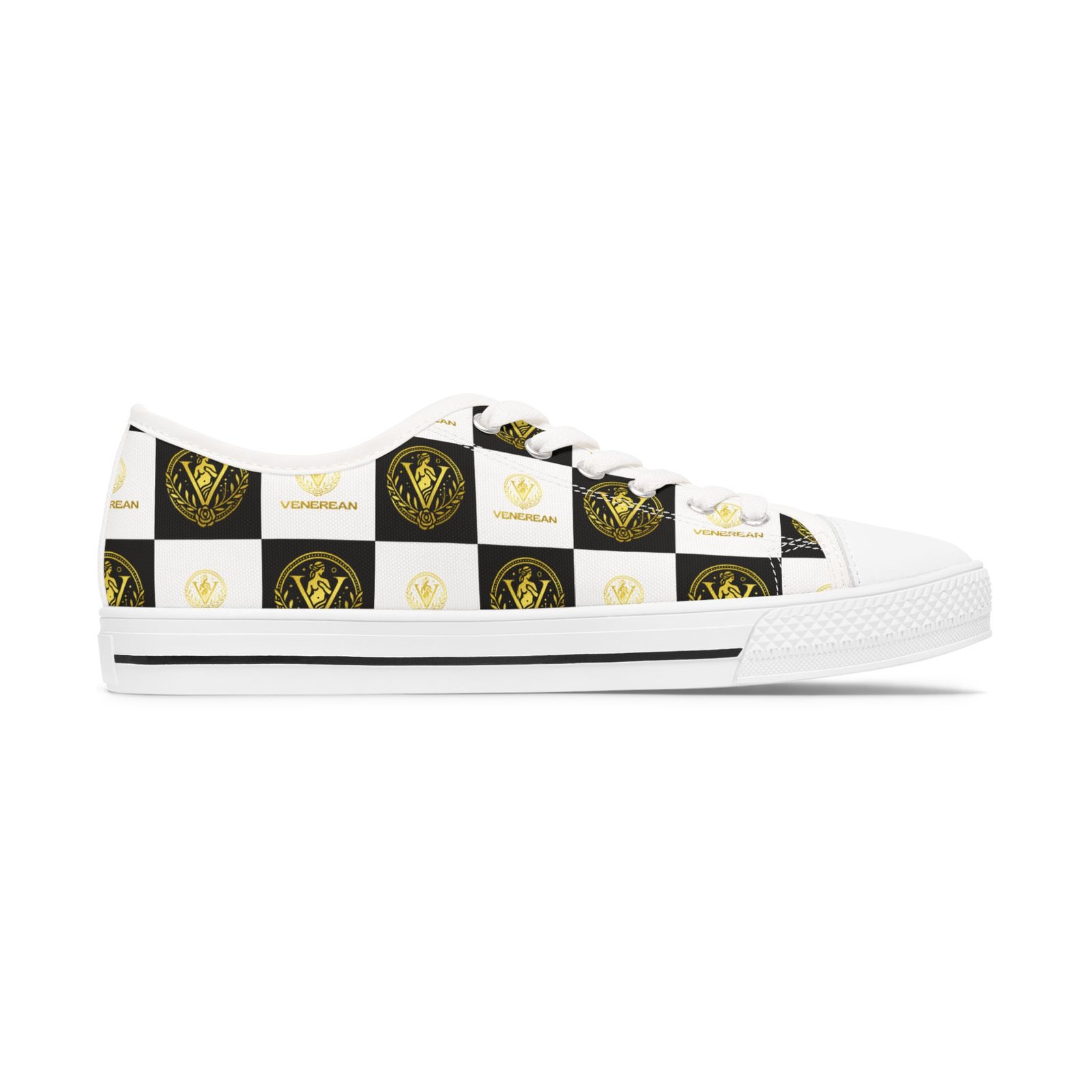 Venerean Essential Low-Top Canvas Sneakers - Image 3