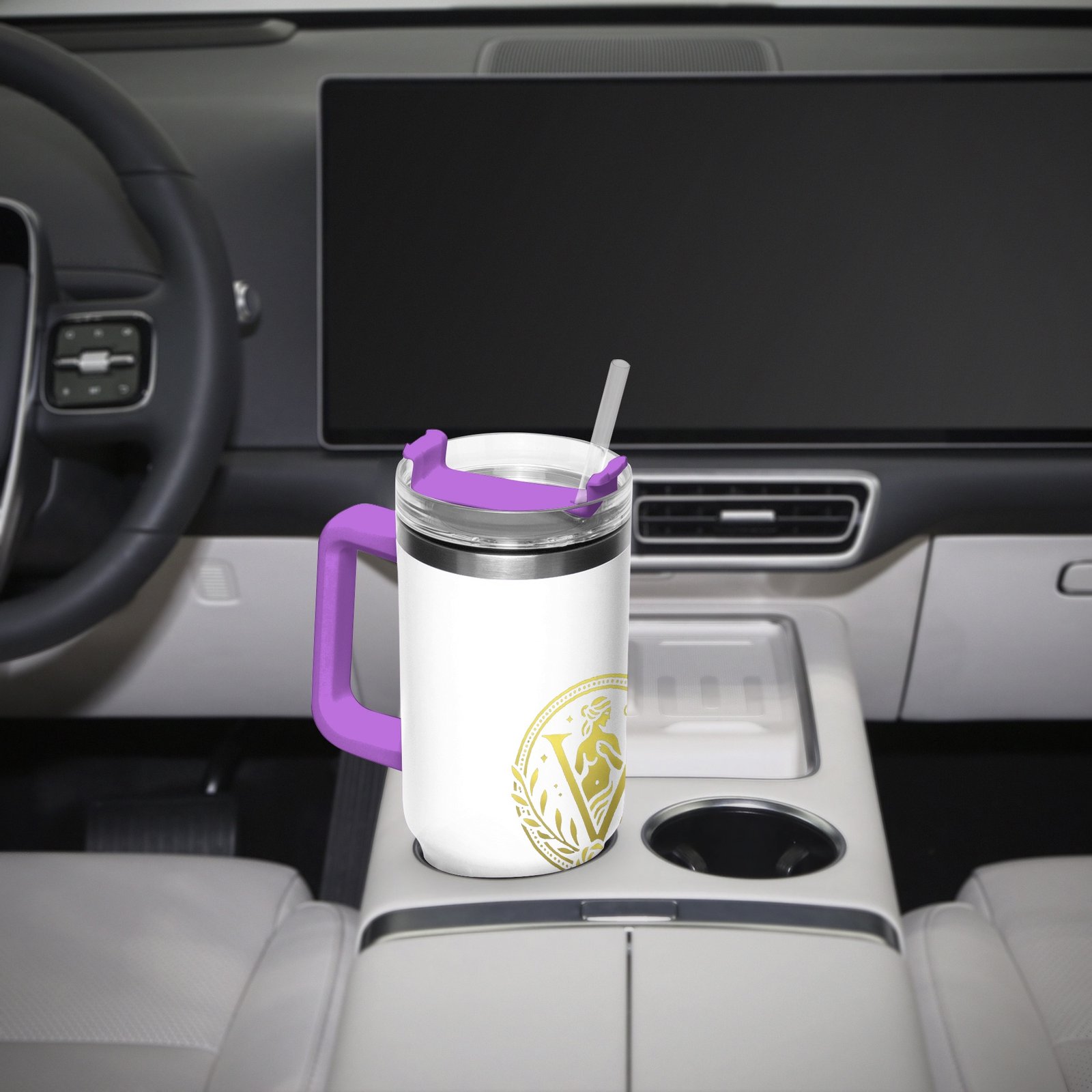 Venerean Voyager Stainless Steel Car Cup, view 98