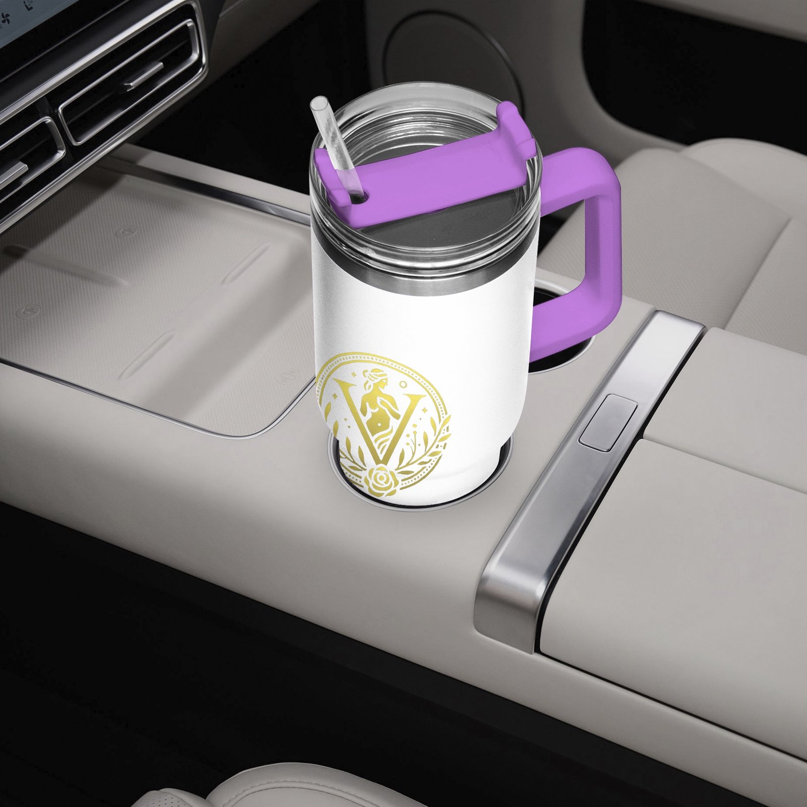 Venerean Voyager Stainless Steel Car Cup, view 97