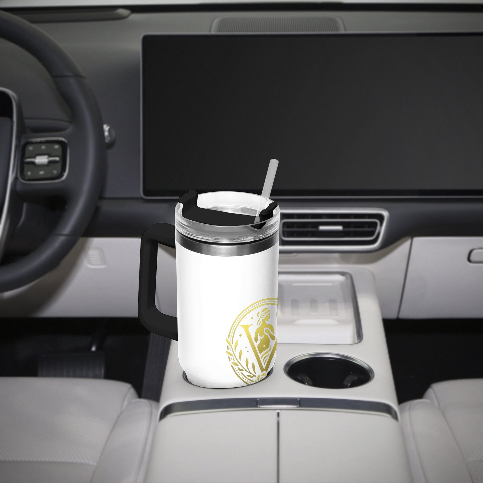 Venerean Voyager Stainless Steel Car Cup, view 43