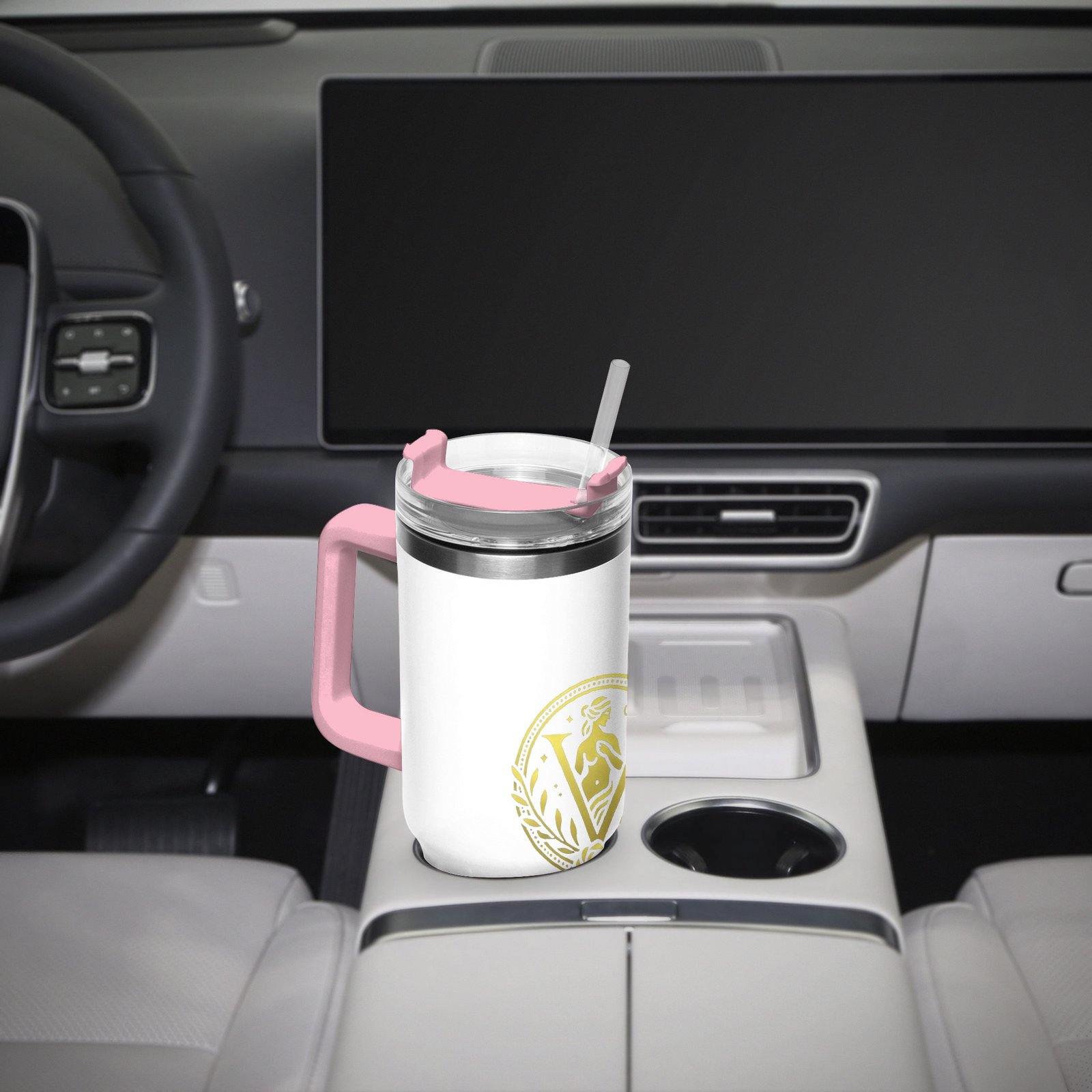 Venerean Voyager Stainless Steel Car Cup, view 17