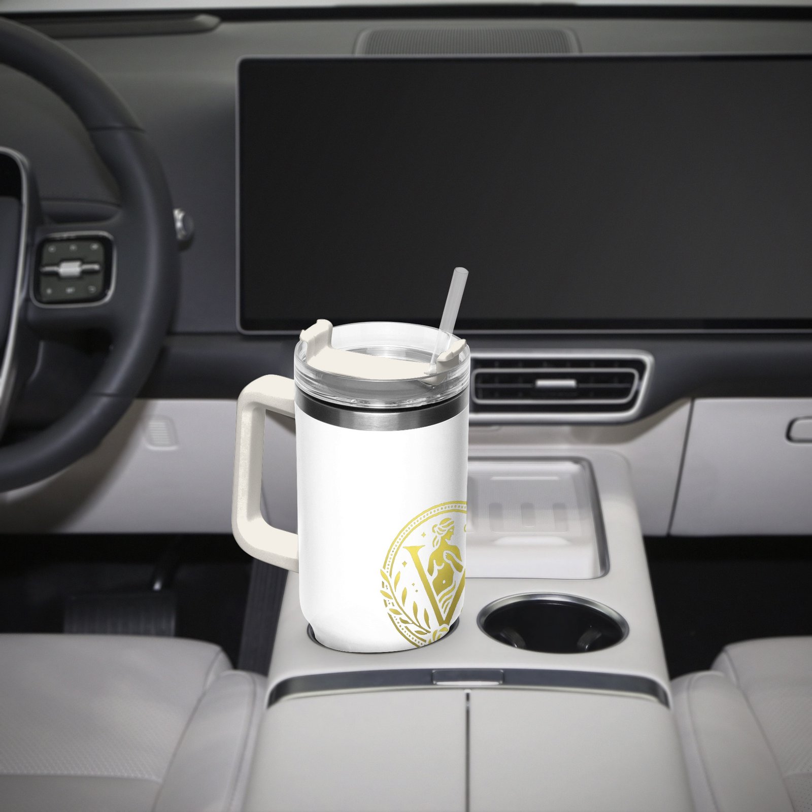 Venerean Voyager Stainless Steel Car Cup, view 25