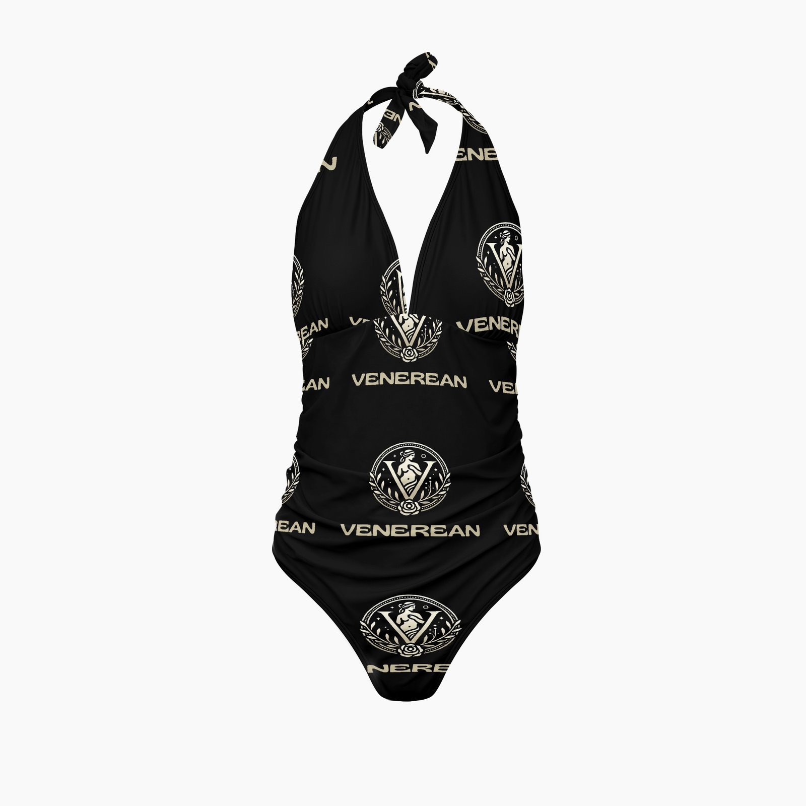 Venerean Signature V-Neck Swimsuit, view 2