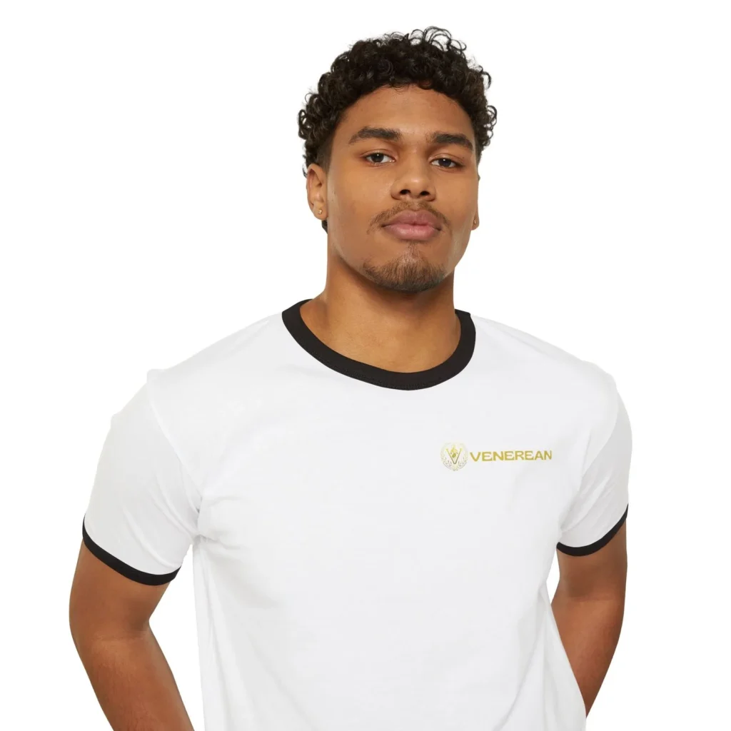Venerean Classic Ringer Tee by Venerean